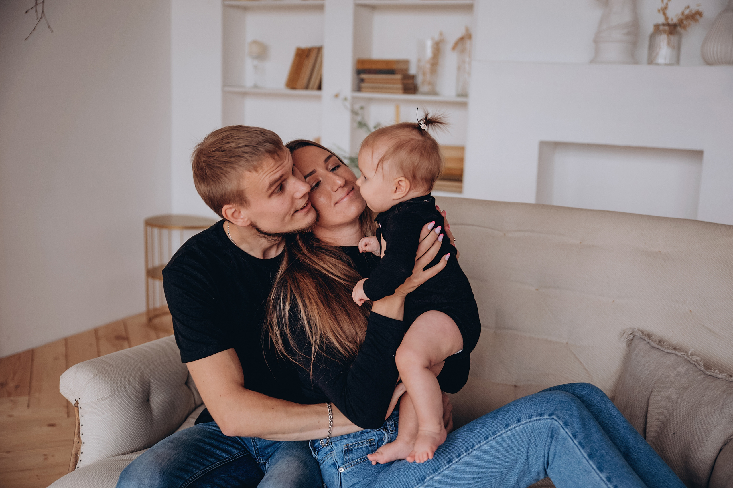 Фотосессия Иры, Паши и Валерии. Семейный фотограф Ярославль Екатерина Охлопкова