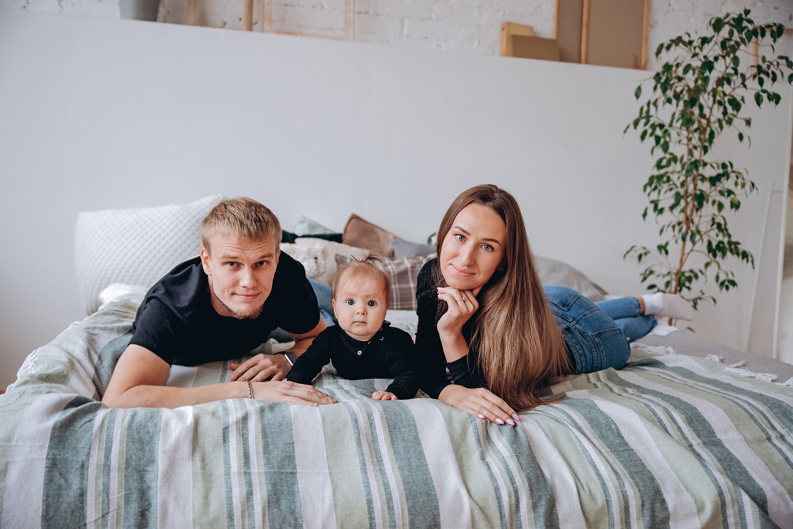 Фотосессия Иры, Паши и Валерии. Семейный фотограф Ярославль Екатерина Охлопкова