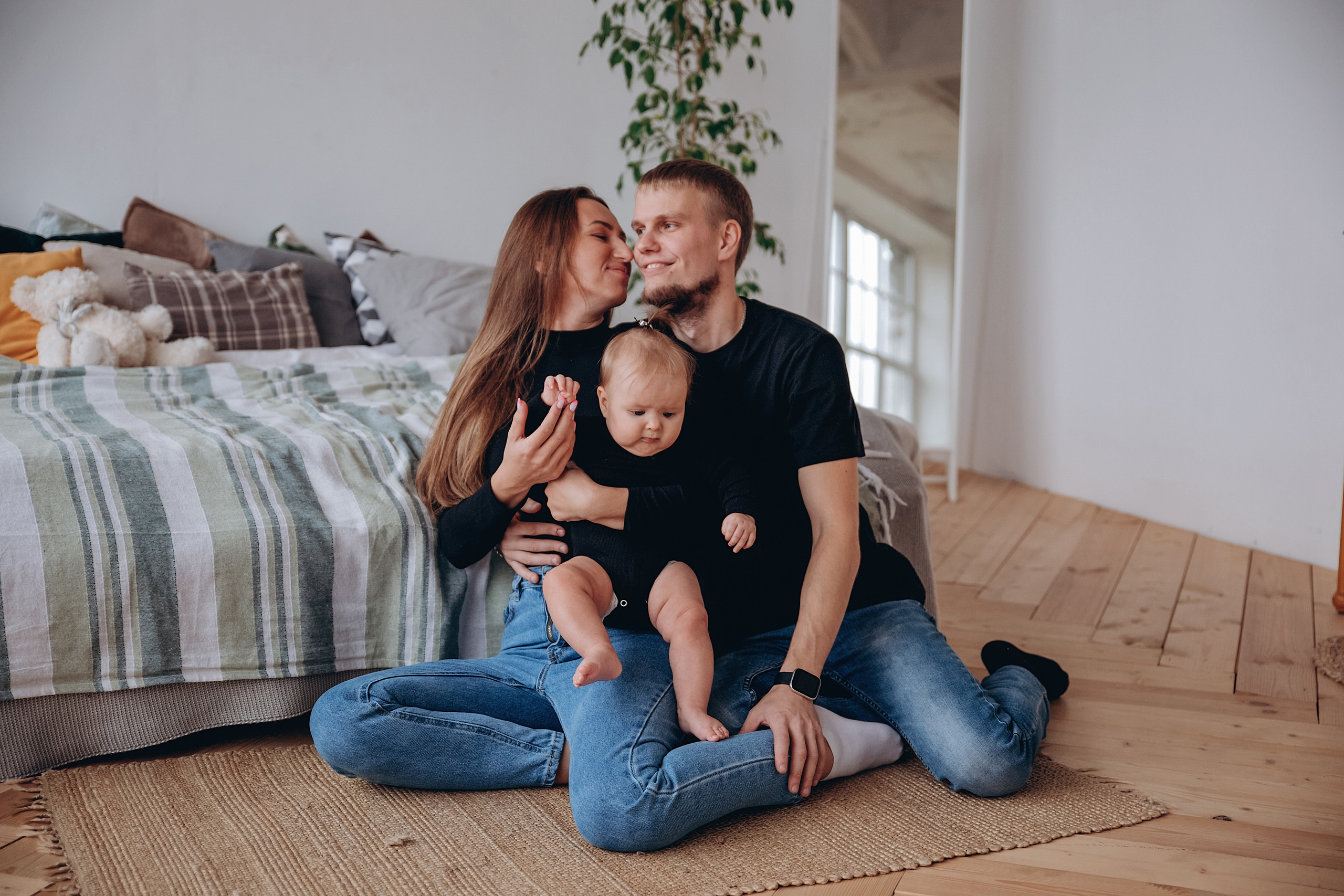 Фотосессия Иры, Паши и Валерии. Семейный фотограф Ярославль Екатерина Охлопкова