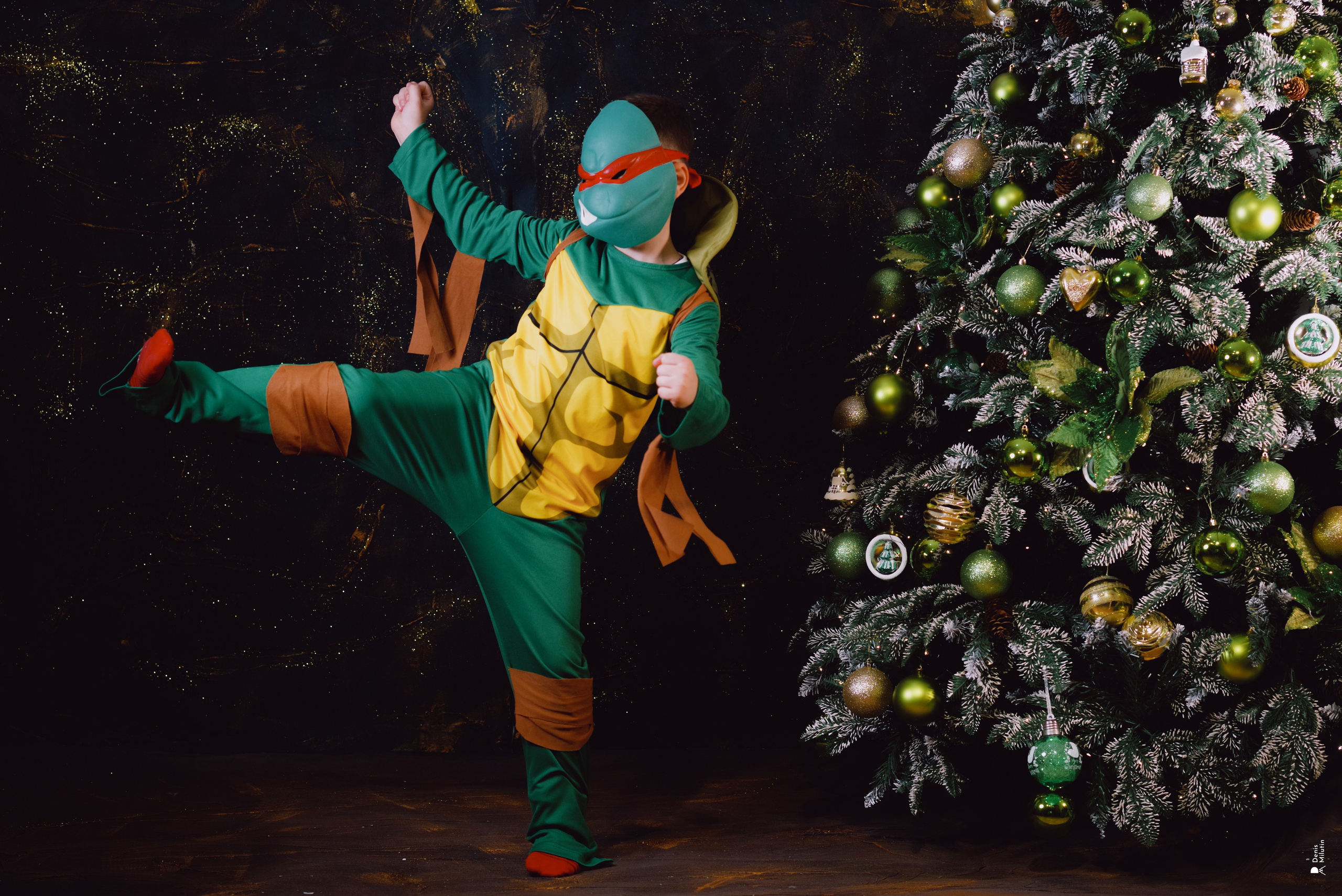 Новогодние открытки. Портретный фотограф Денис Милютин