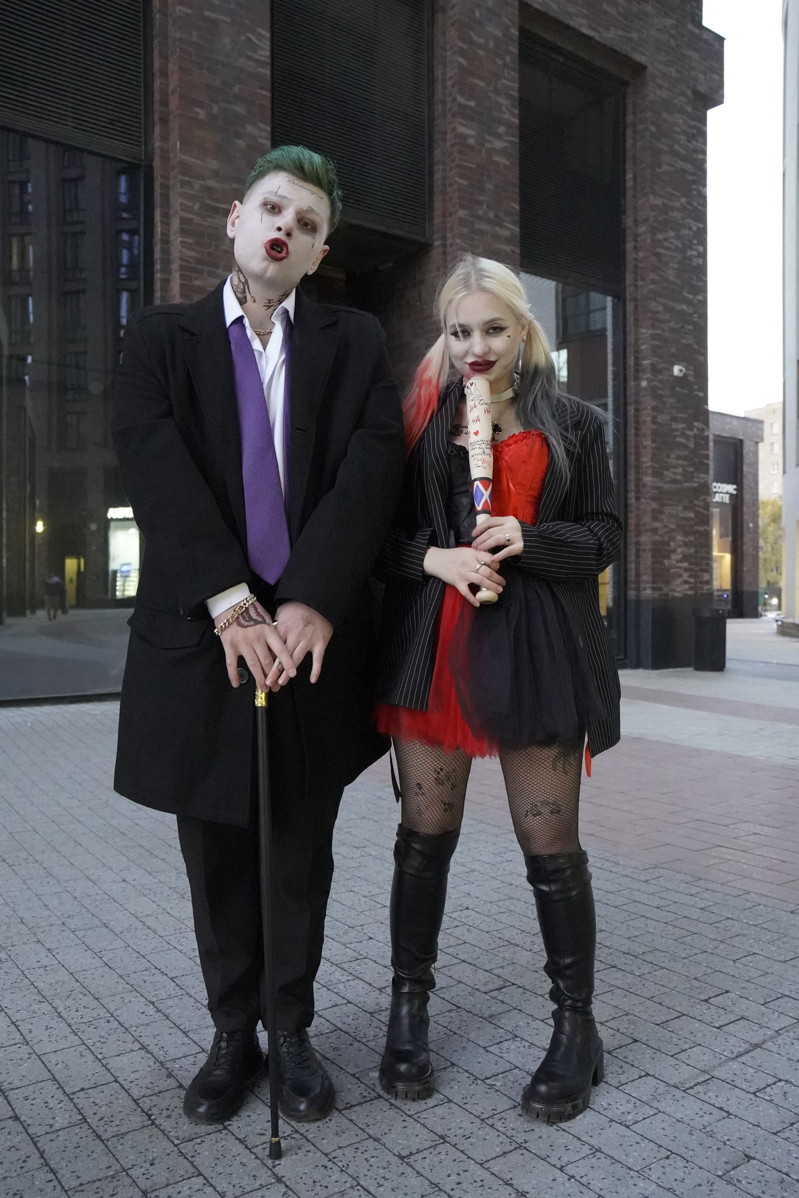 Харли и Джокер. Фотограф и видеограф Елена Суетенкова, Создание ярких воспоминаний о важных событиях. Москва, Россия, Мир