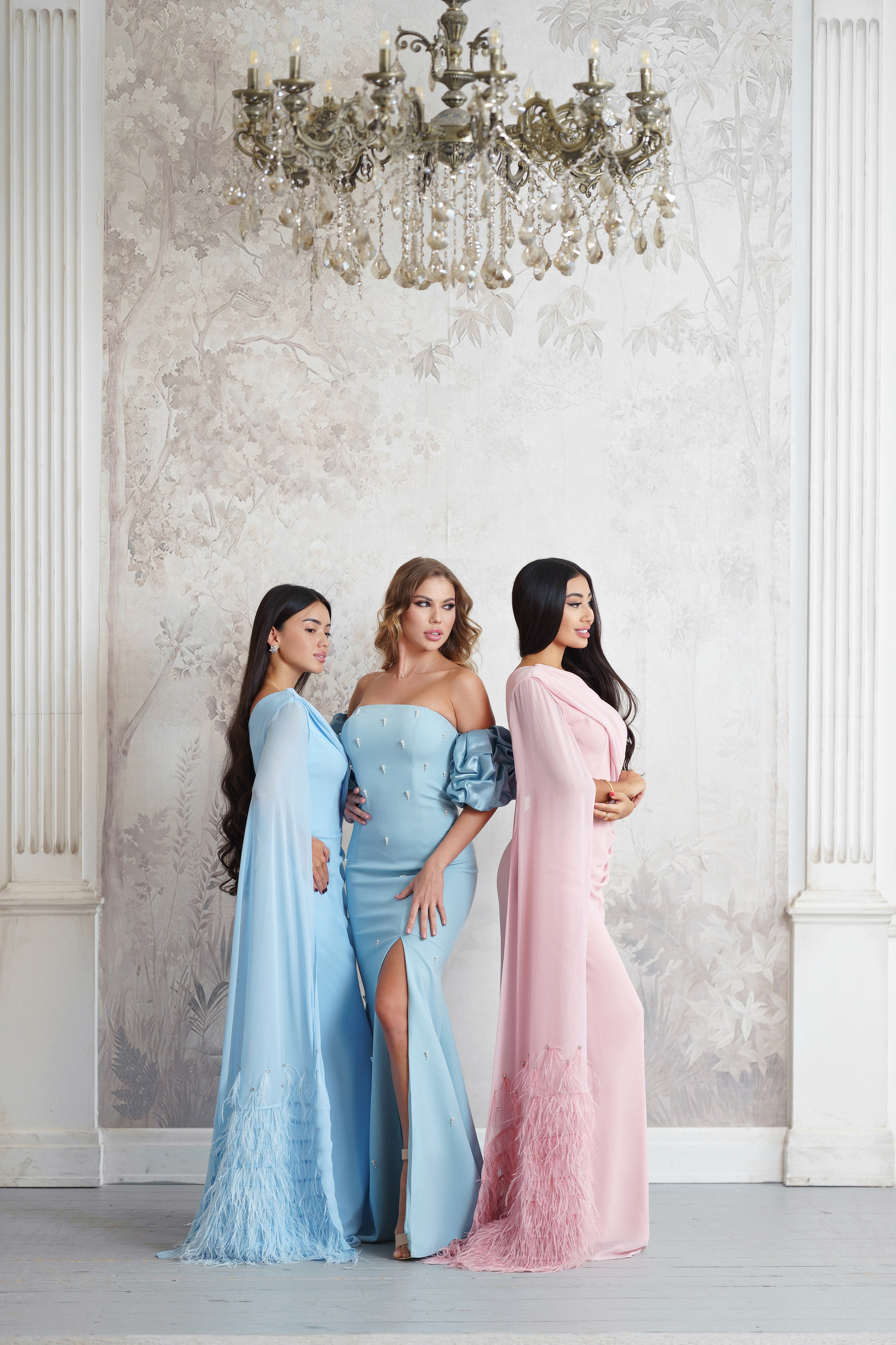 Имиджевая съемка вечерних платьев для AngelDress