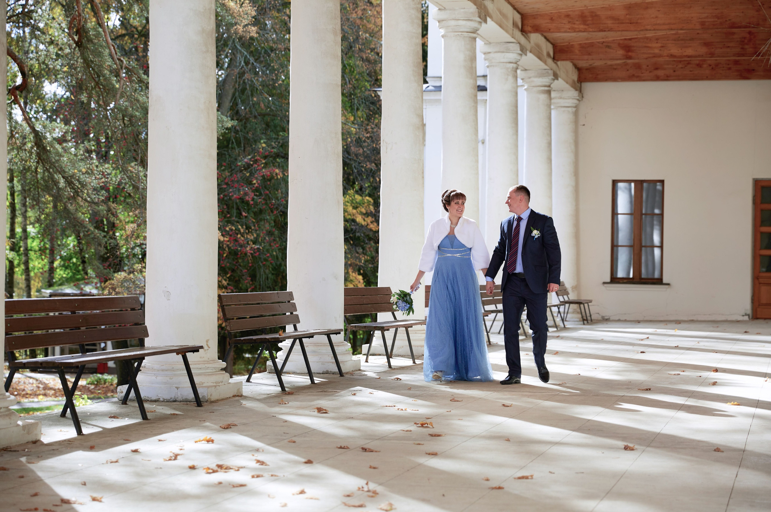 Свадебная фотосессия в Остафьево