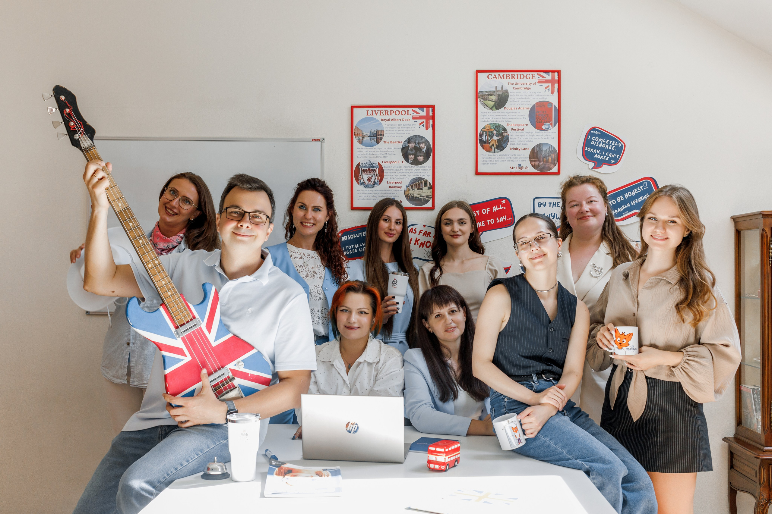 Контентная фотосессия для центра английского языка. КОНТЕНТ ФОТОГРАФ