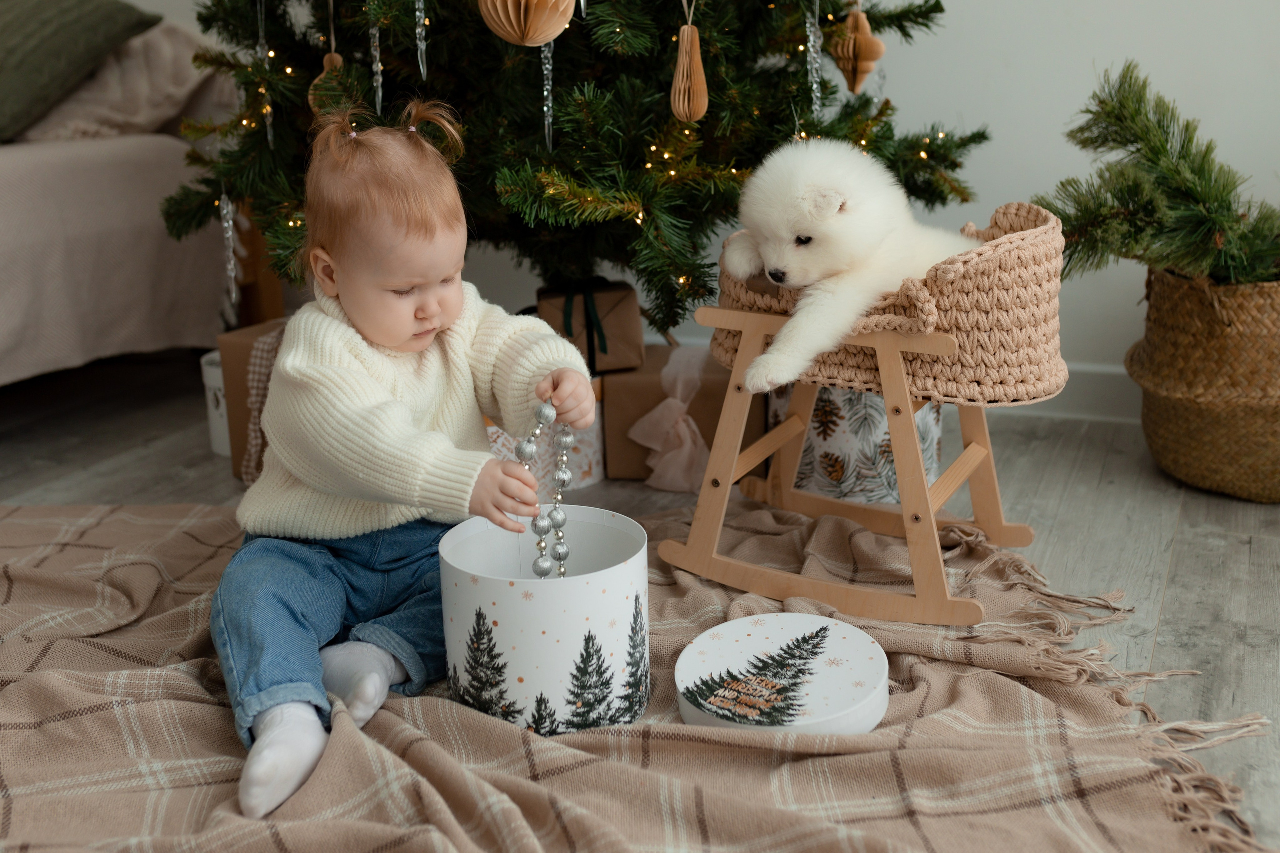 Новогодние съёмки. Интерьерная фотостудия в г. Барнаул
