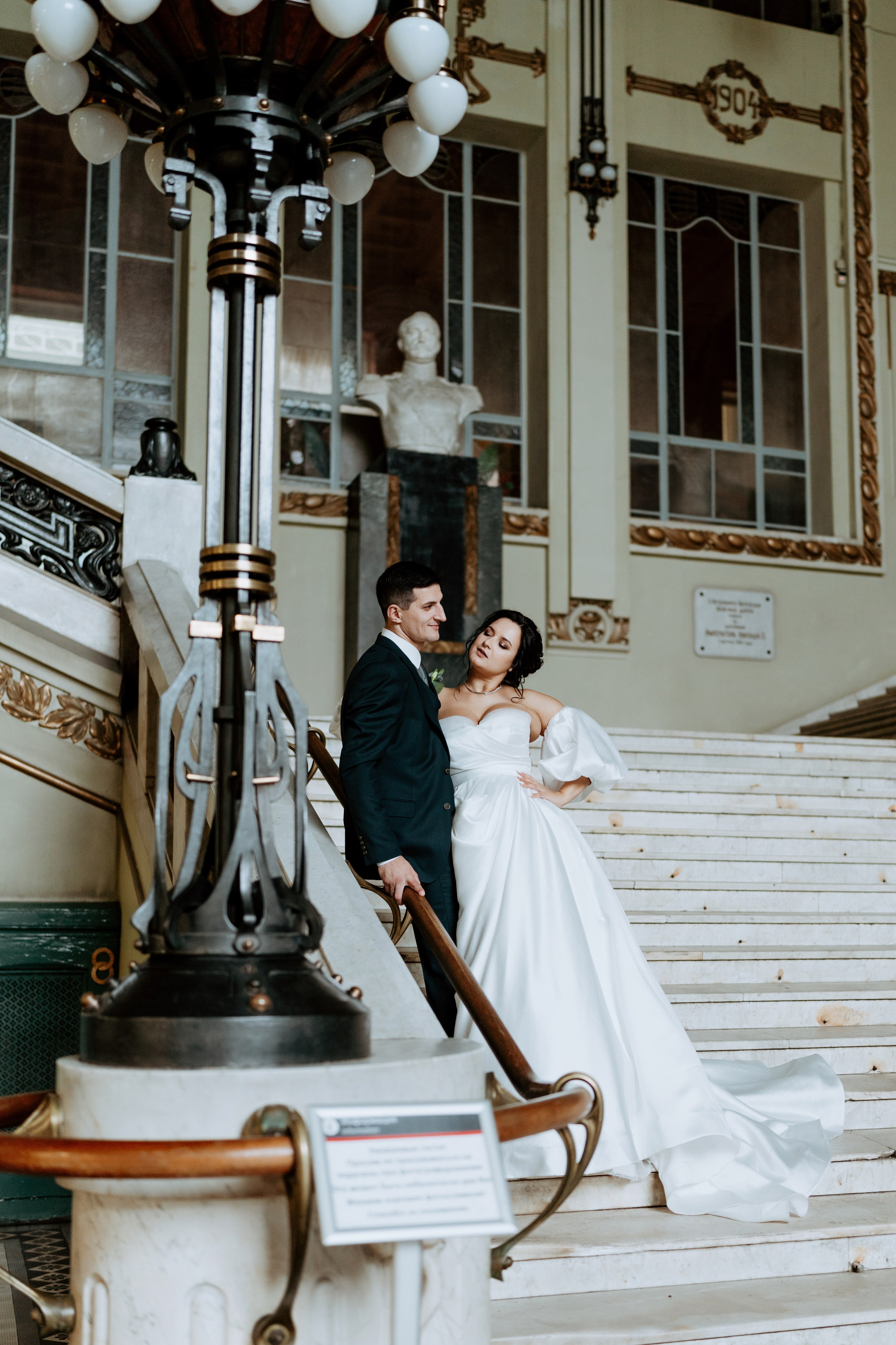 Свадьба, Витебский вокзал. Фотограф Оксана Шавва