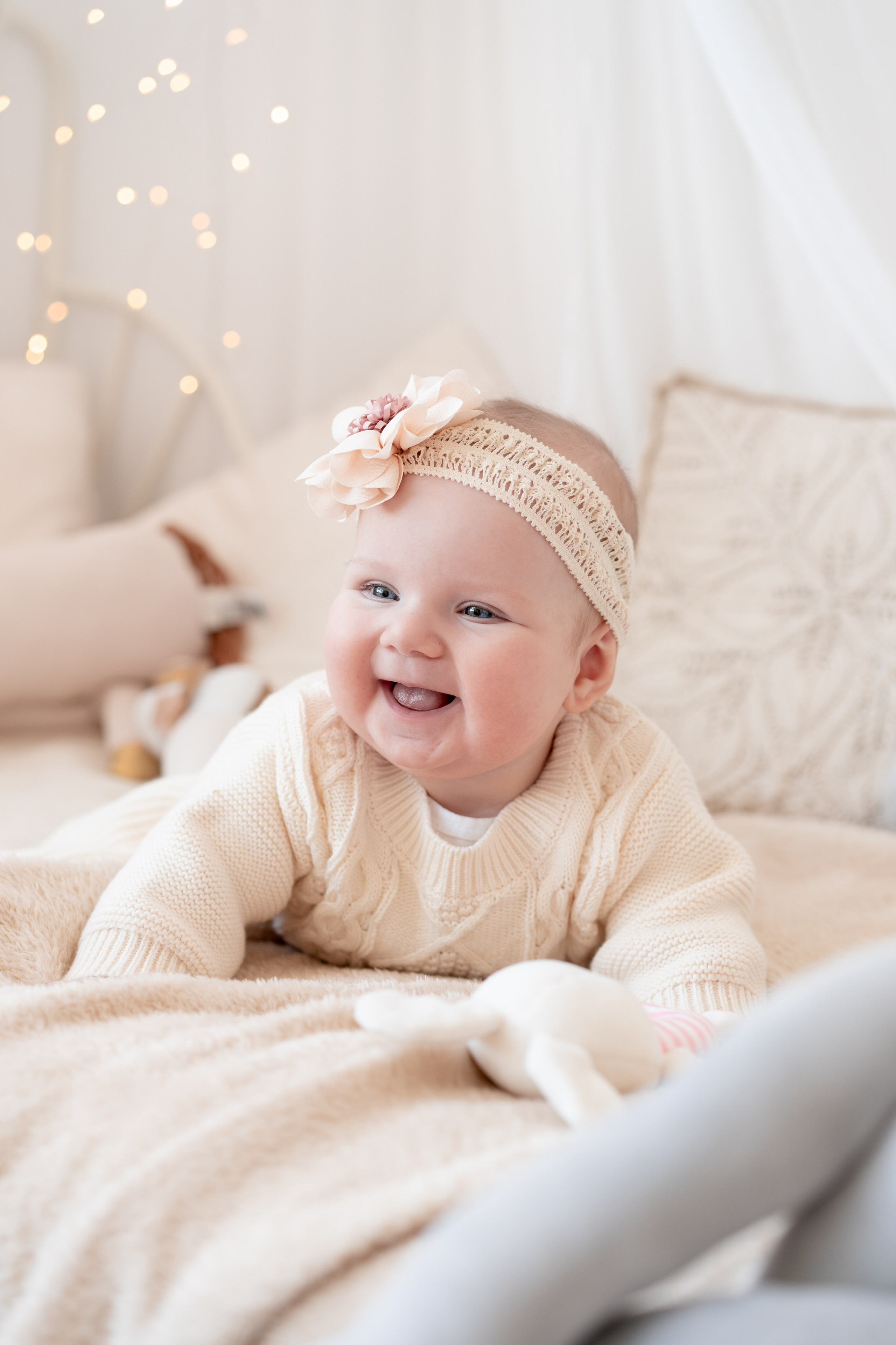 Юле 4 месяца!. Детская, семейная фотостудия в Санкт-Петербурге