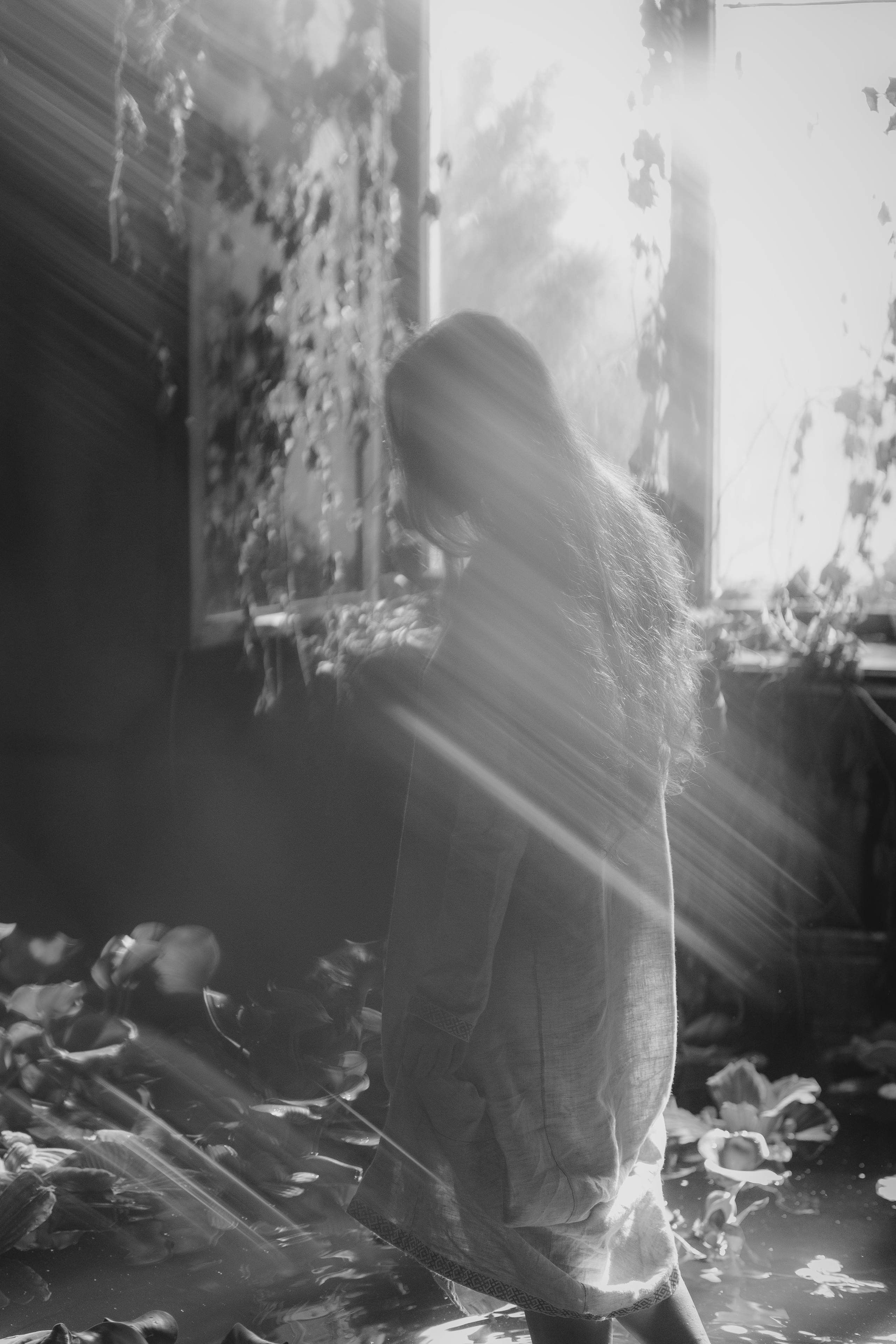 Татьяна в кувшинках. Фотограф в Новосибирске Краснова Евгения