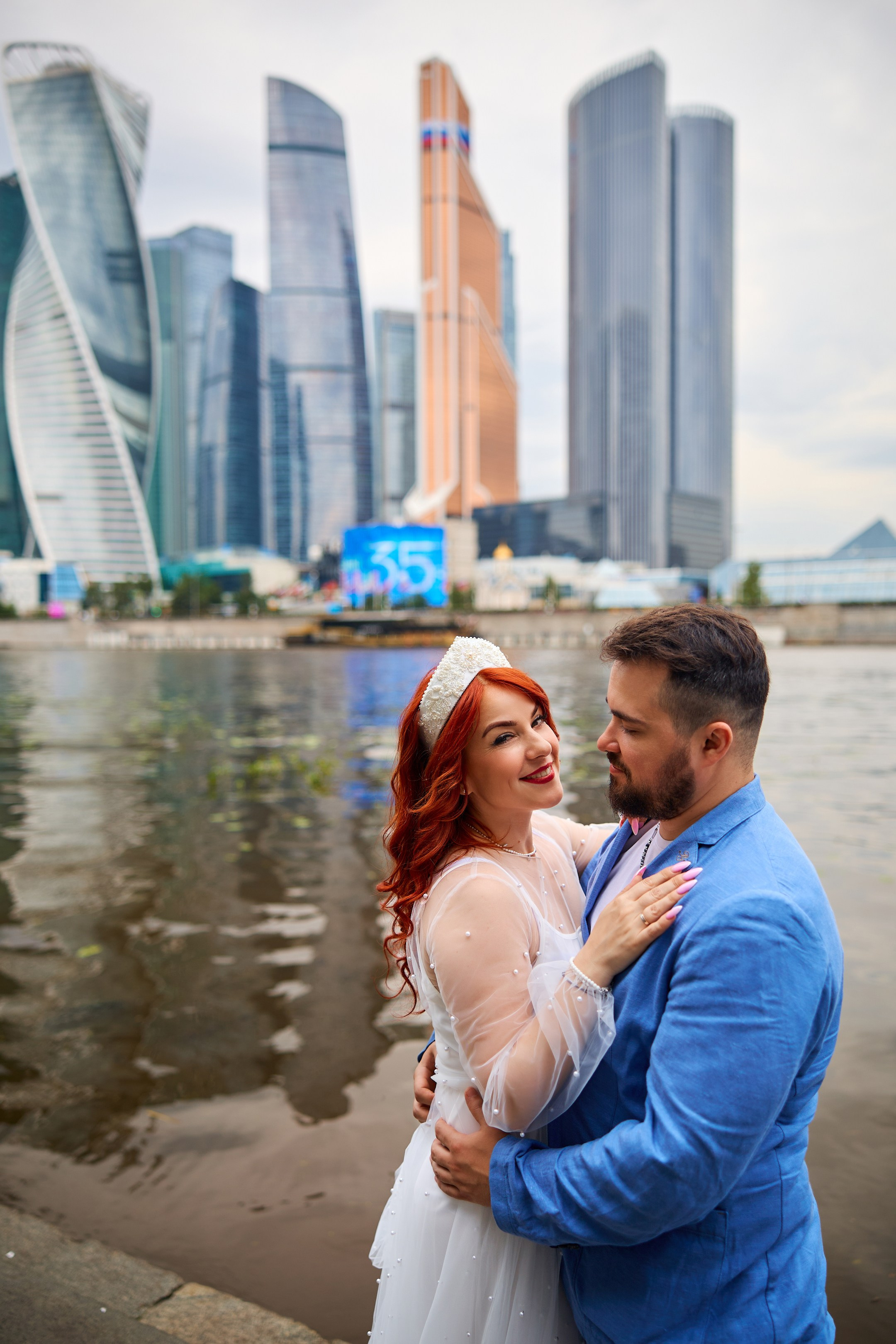 Свадебная фотосессия летом. Свадебный фотограф Сергей Колбинский