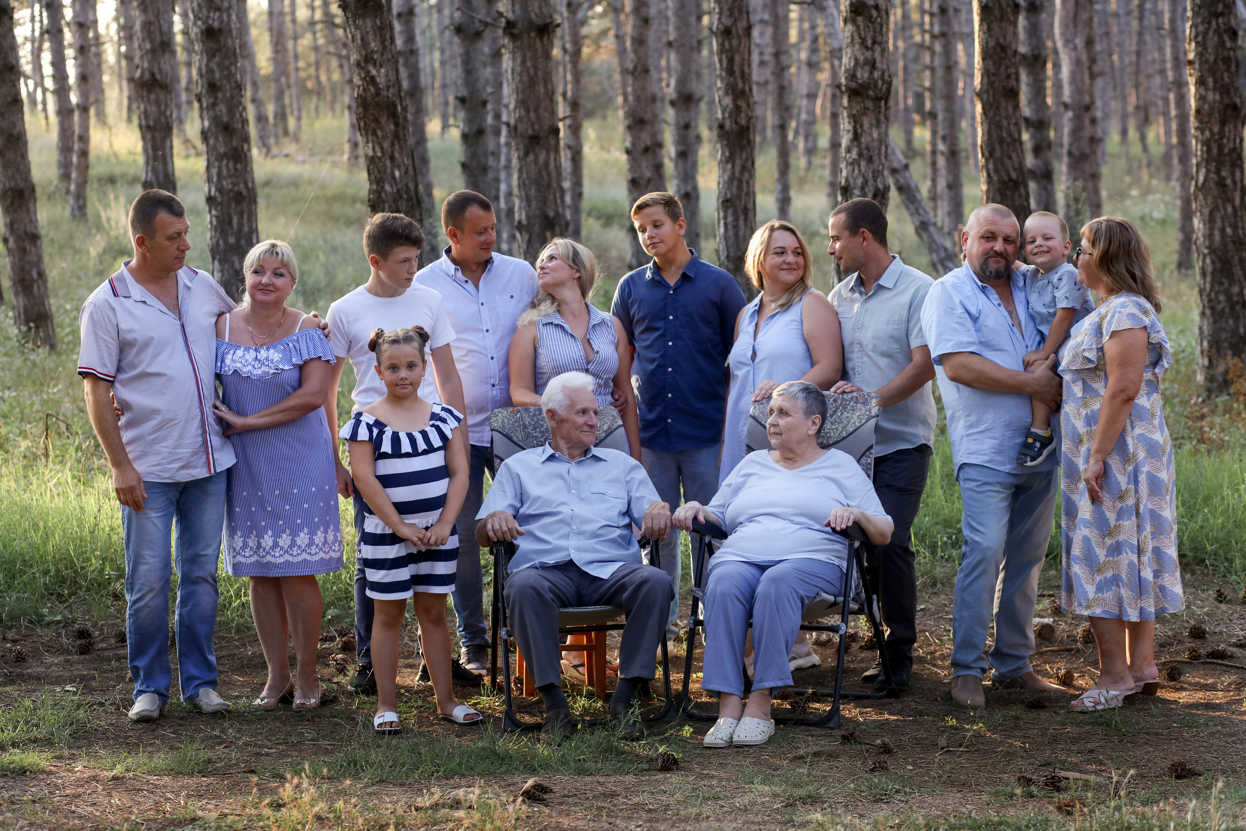 Фотосессия больших семей. Свадебный и семейный фотограф в Севастополе и Крыму Анастасия Сураева