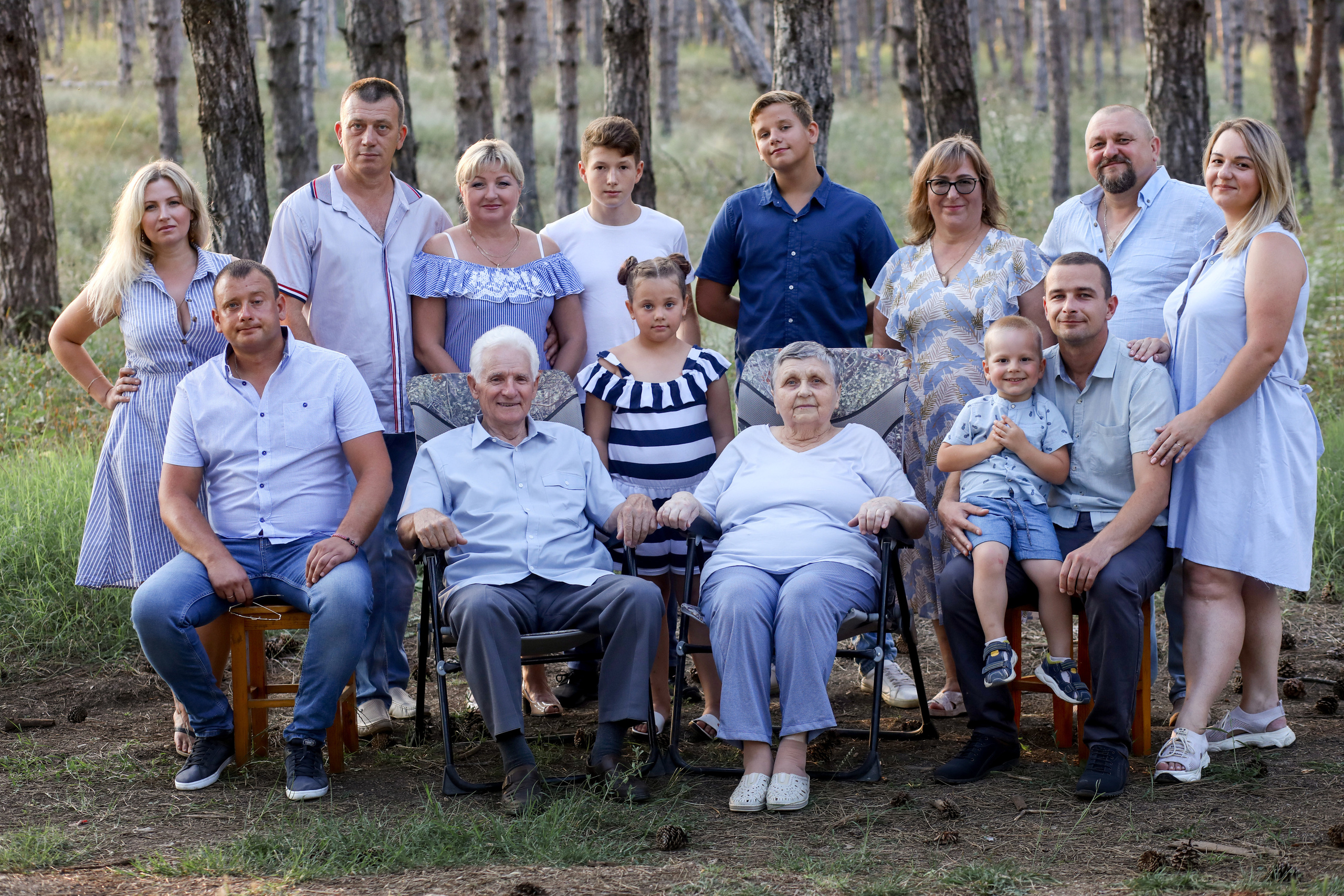 Фотосессия больших семей. Свадебный и семейный фотограф в Севастополе и Крыму Анастасия Сураева