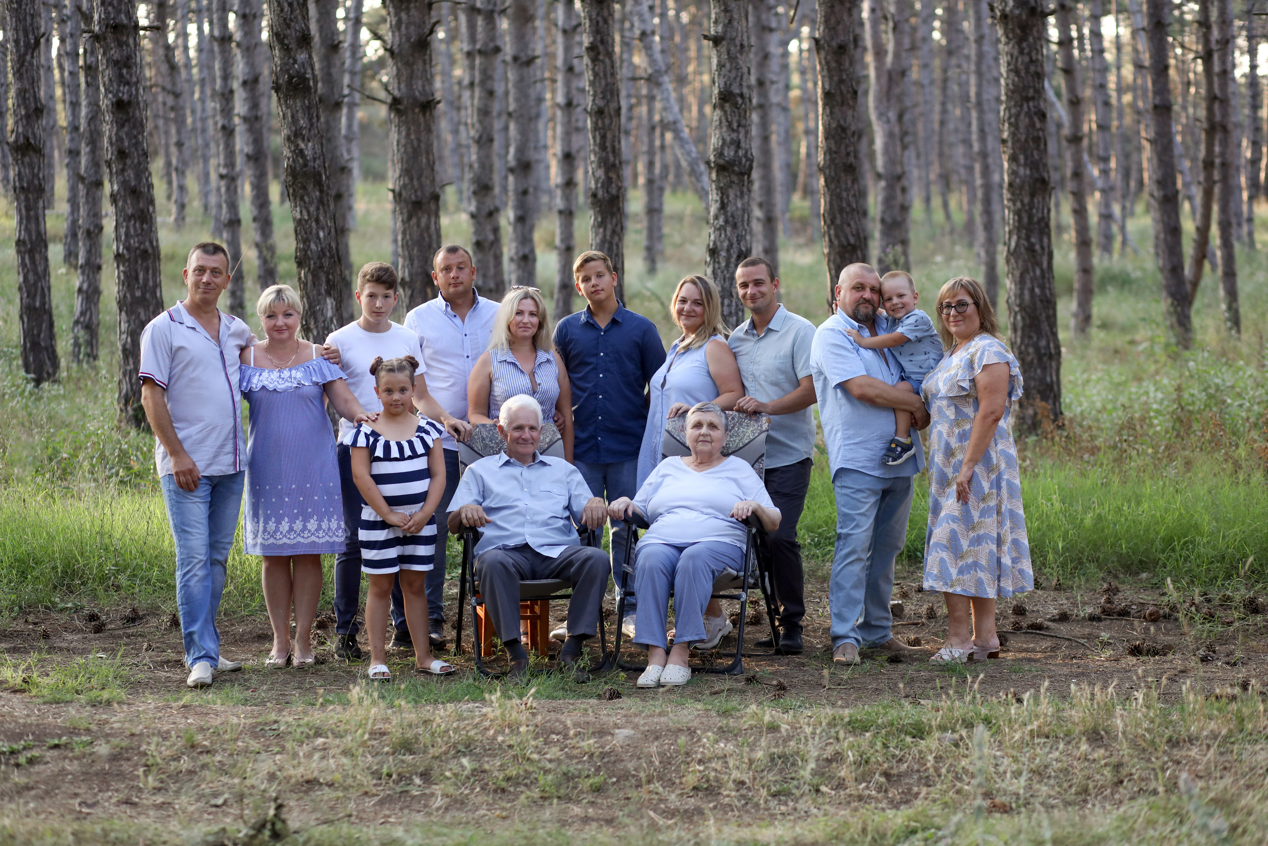 Фотосессия больших семей. Свадебный и семейный фотограф в Севастополе и Крыму Анастасия Сураева