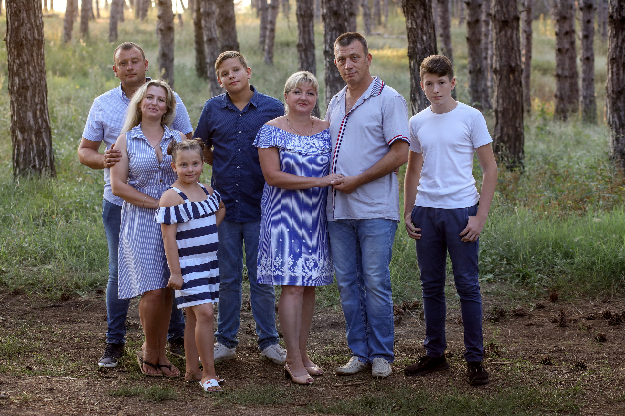 Фотосессия больших семей. Свадебный и семейный фотограф в Севастополе и Крыму Анастасия Сураева