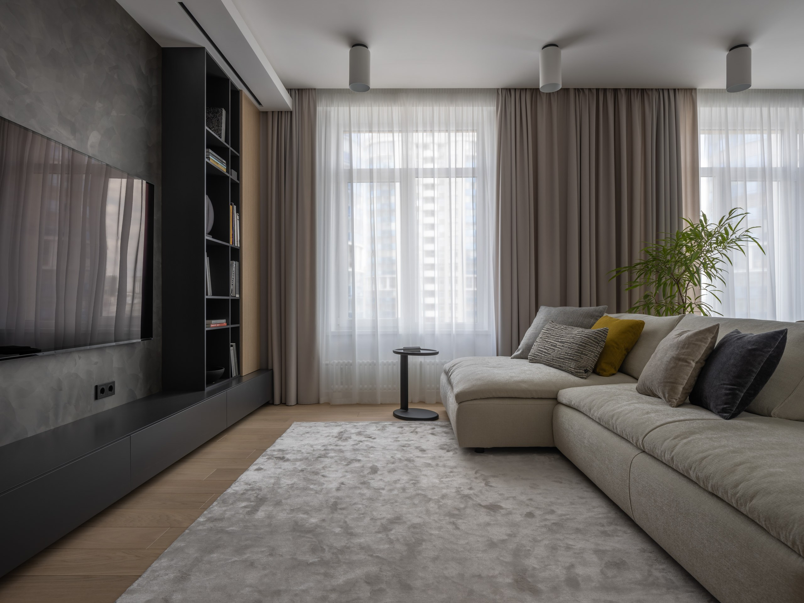 Квартира в клубном доме Тихвин по проекту Поповой Светланы. Коваль Илья — Интерьерный и архитектурный фотограф