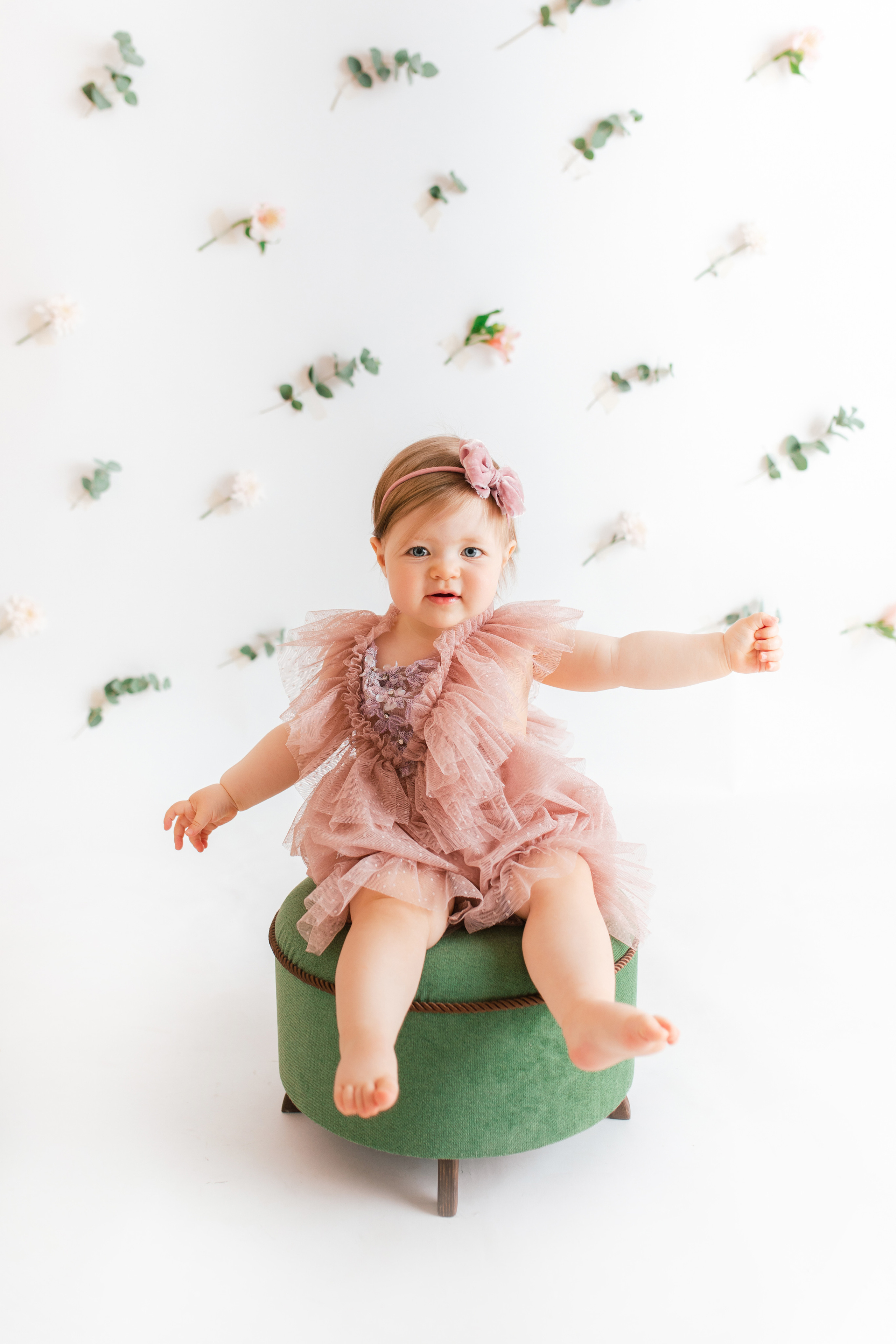 Первый годик Анюты. Фотограф новорожденных, детей и беременности г. Волгодонск Дарья Илькова