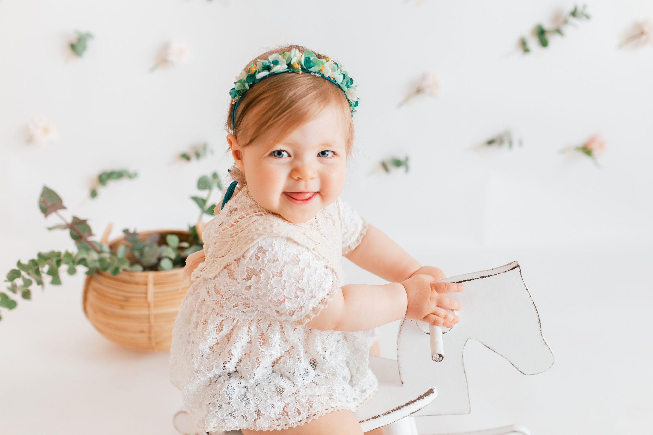 Первый годик Анюты. Фотограф новорожденных, детей и беременности г. Волгодонск Дарья Илькова