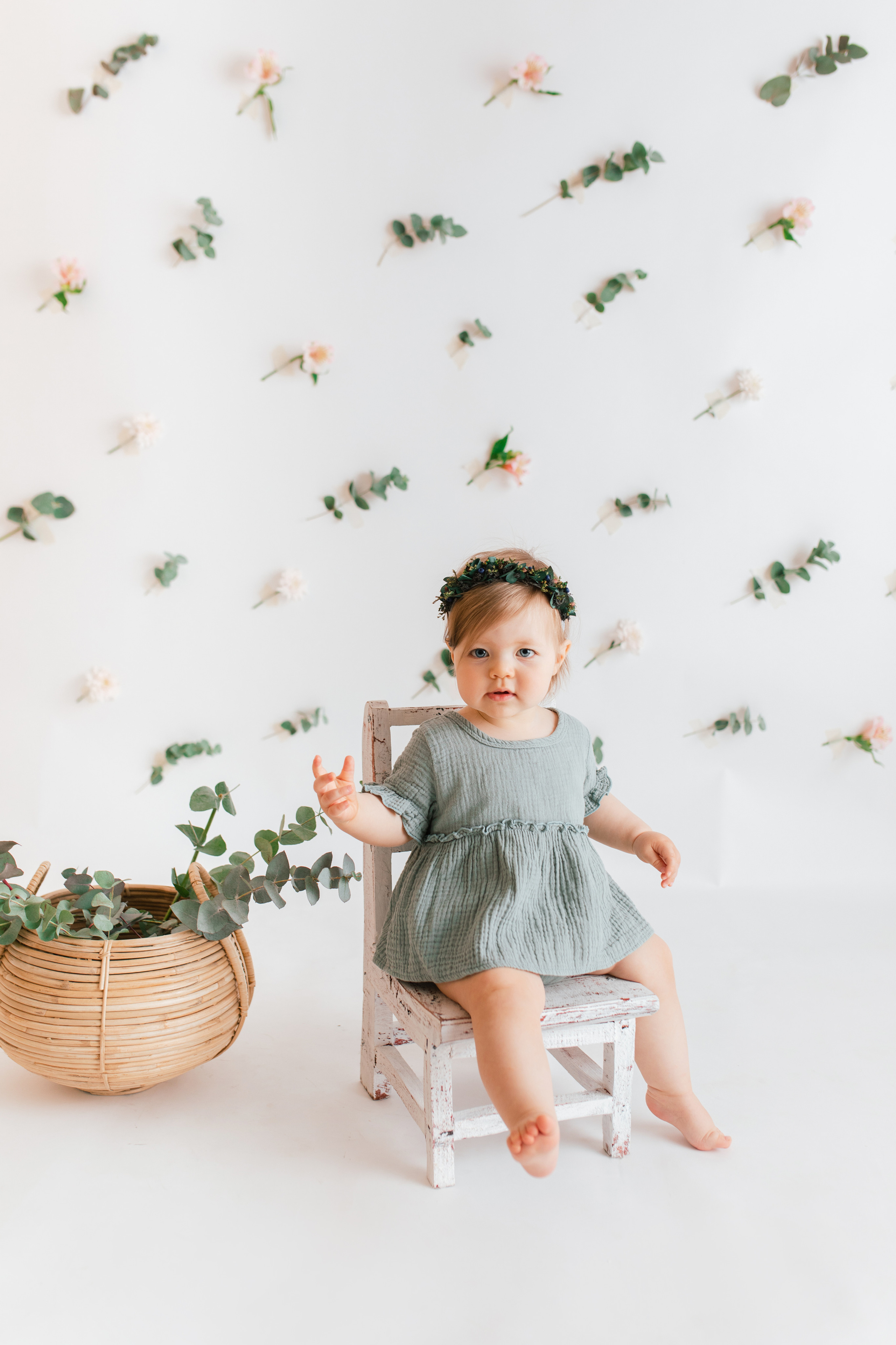 Первый годик Анюты. Фотограф новорожденных, детей и беременности г. Волгодонск Дарья Илькова