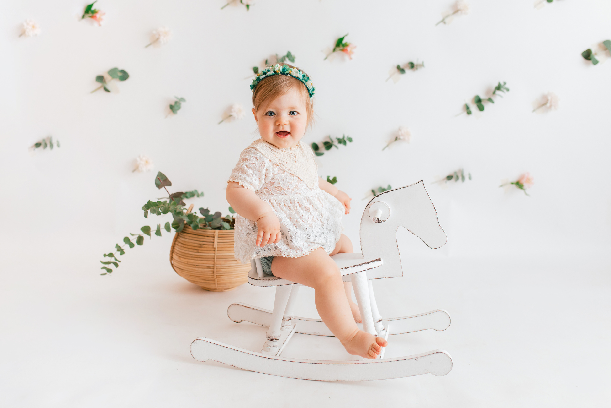 Первый годик Анюты. Фотограф новорожденных, детей и беременности г. Волгодонск Дарья Илькова