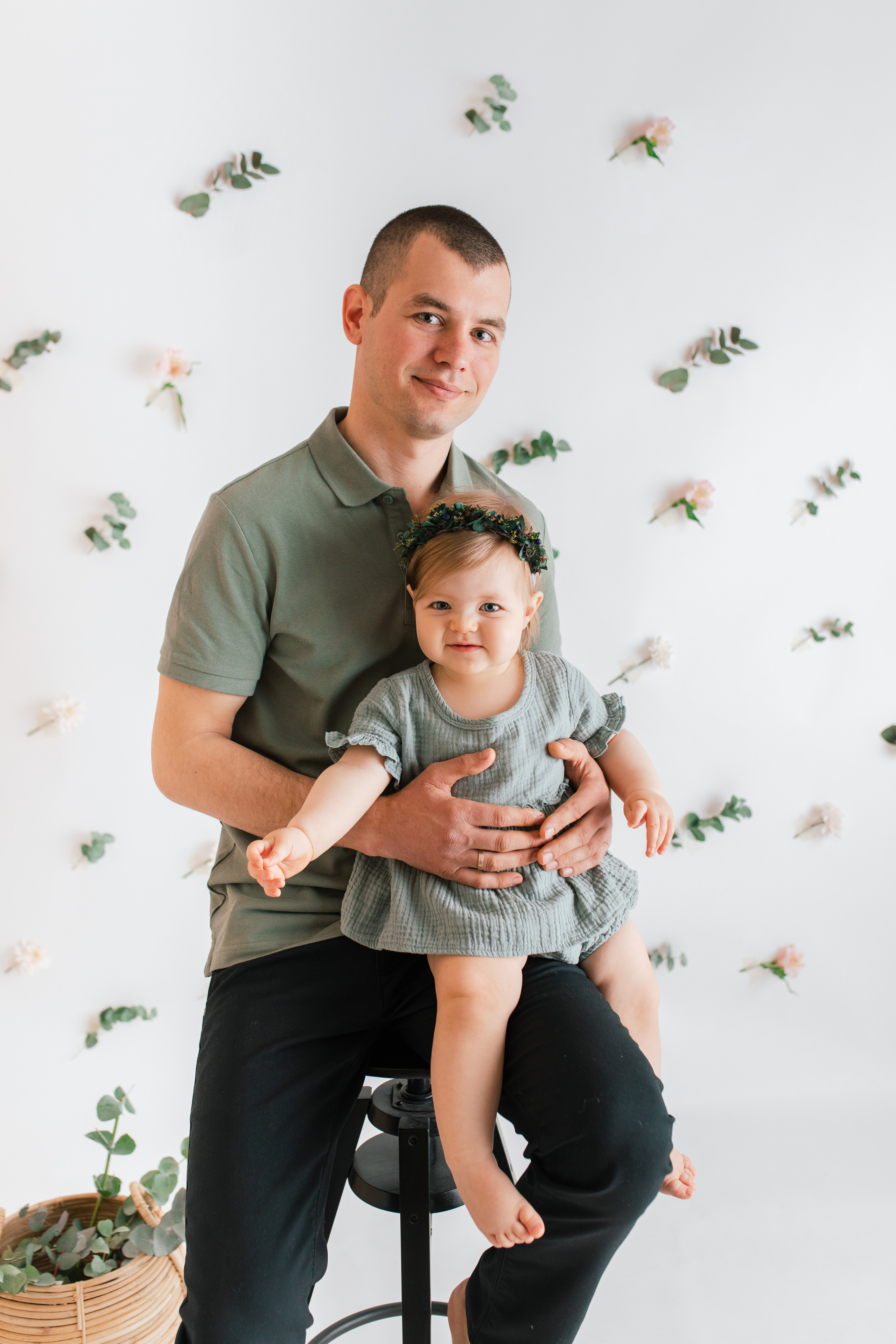 Первый годик Анюты. Фотограф новорожденных, детей и беременности г. Волгодонск Дарья Илькова