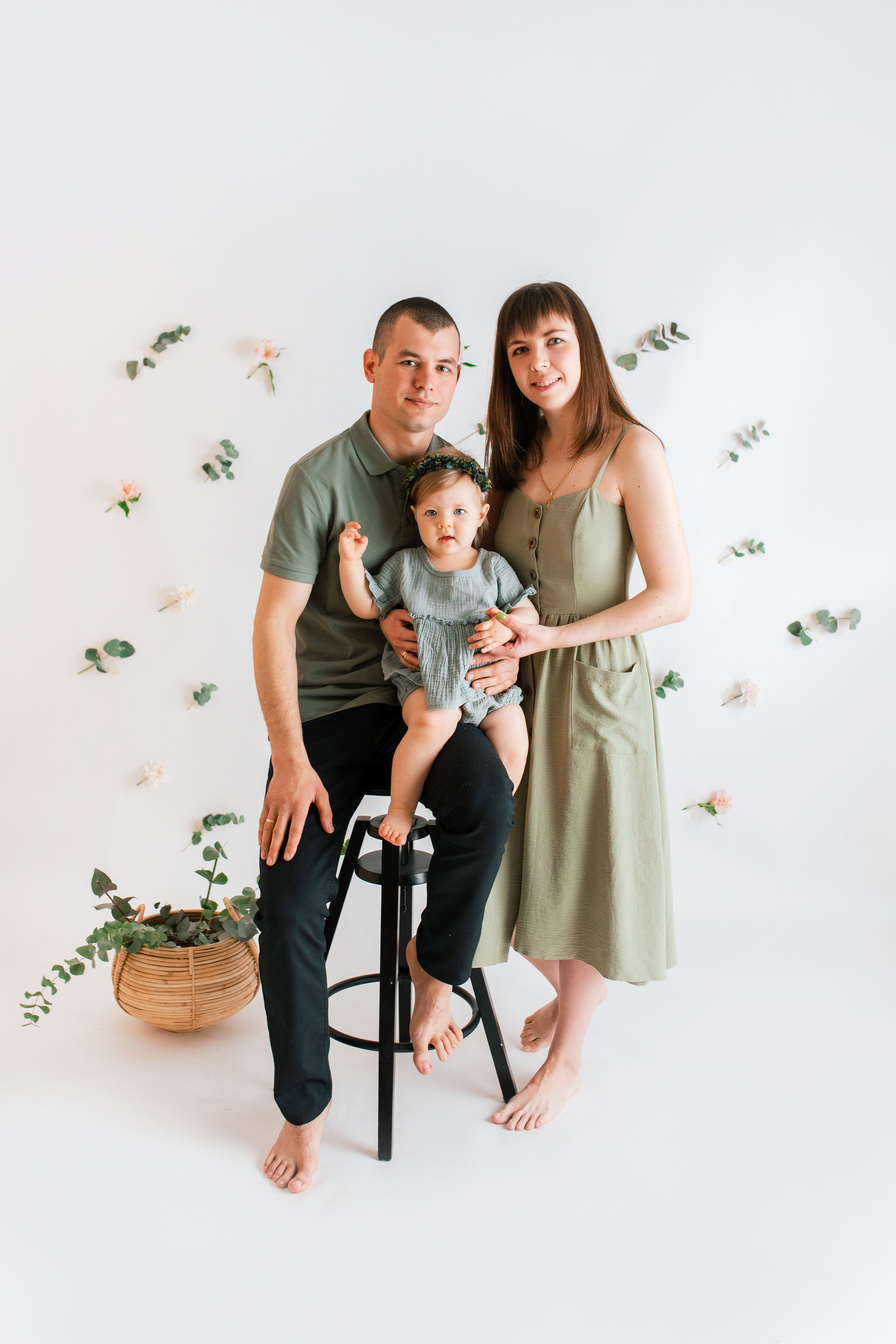 Первый годик Анюты. Фотограф новорожденных, детей и беременности г. Волгодонск Дарья Илькова