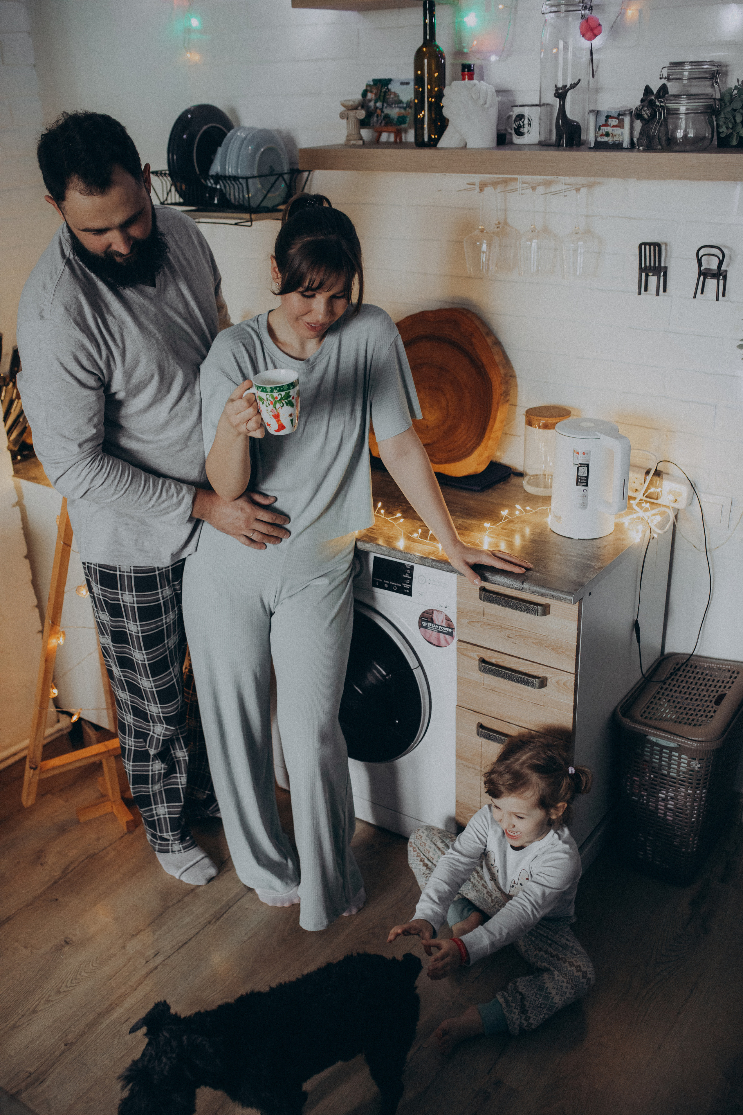 Домашняя съемка в канун Рождества. Фотограф новорожденных, детей и беременности г. Волгодонск Дарья Илькова