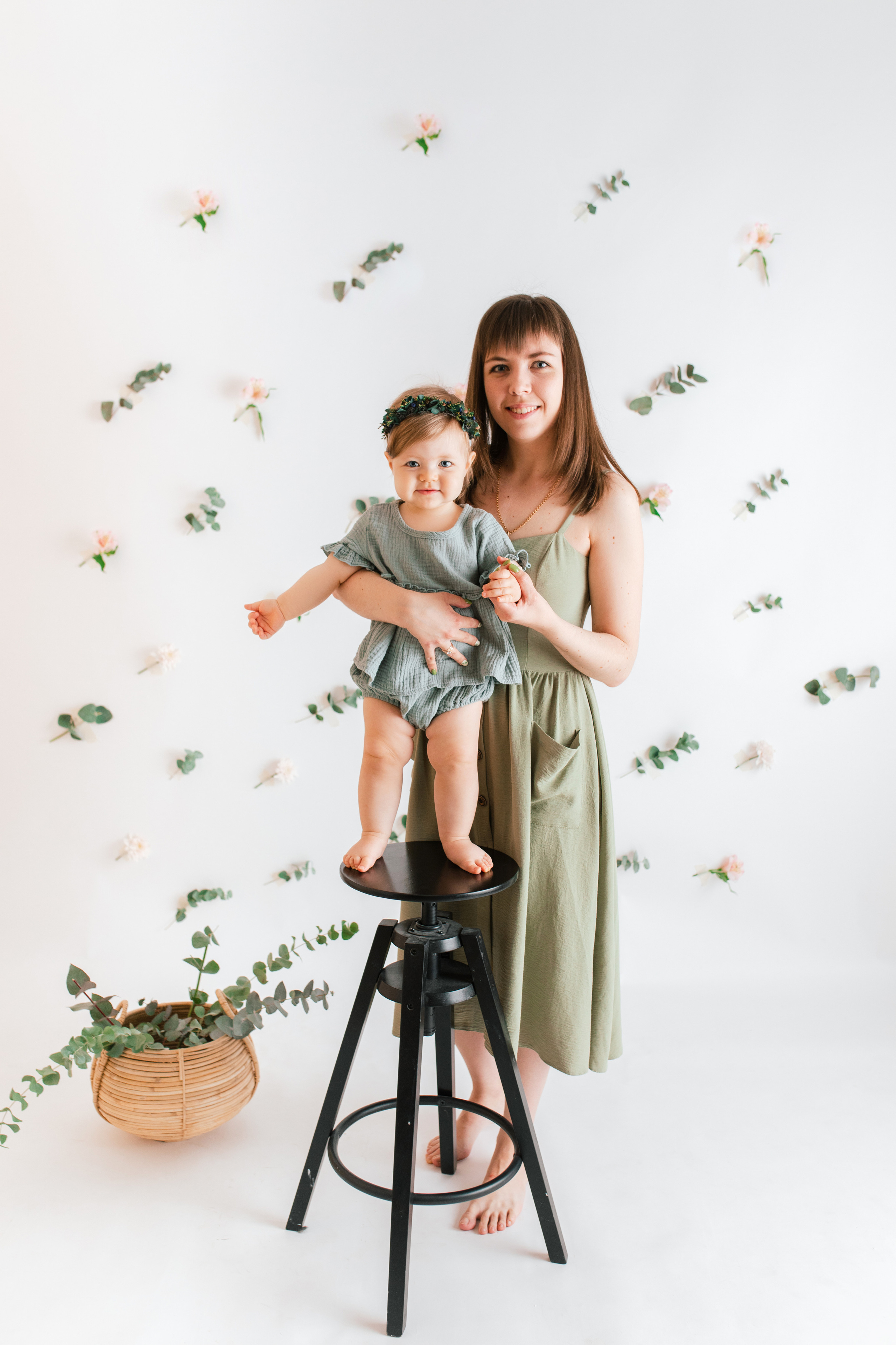 Первый годик Анюты. Фотограф новорожденных, детей и беременности г. Волгодонск Дарья Илькова