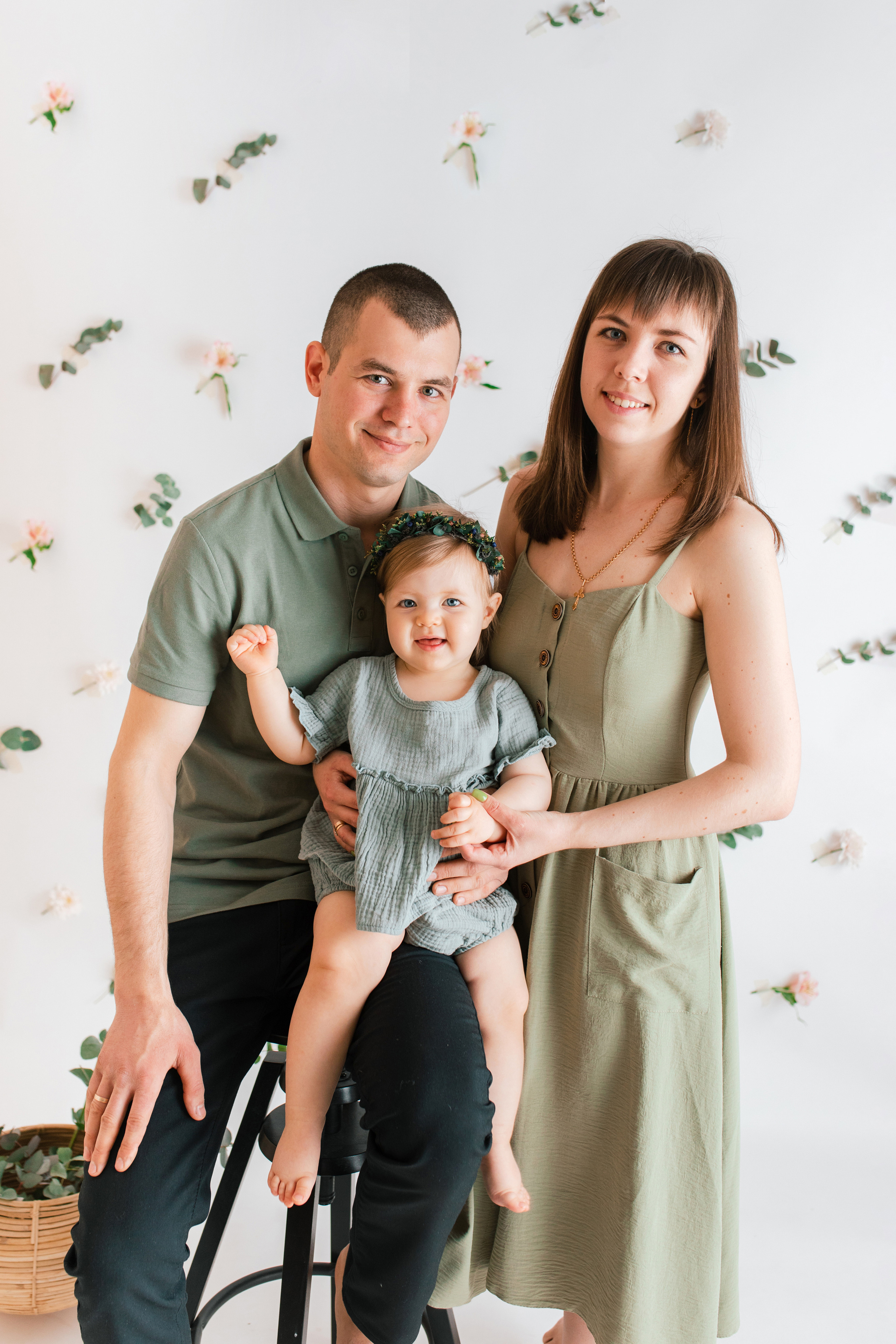 Первый годик Анюты. Фотограф новорожденных, детей и беременности г. Волгодонск Дарья Илькова