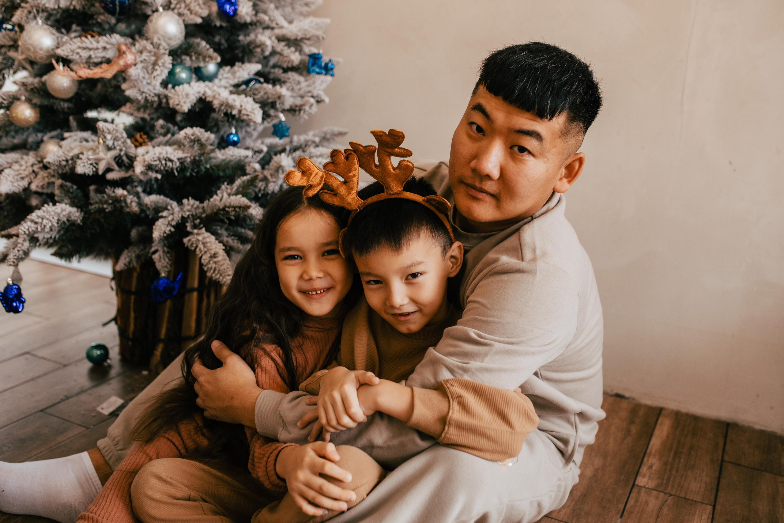 Домашняя съемка большой семьи. Фотограф новорожденных, детей и беременности г. Волгодонск Дарья Илькова