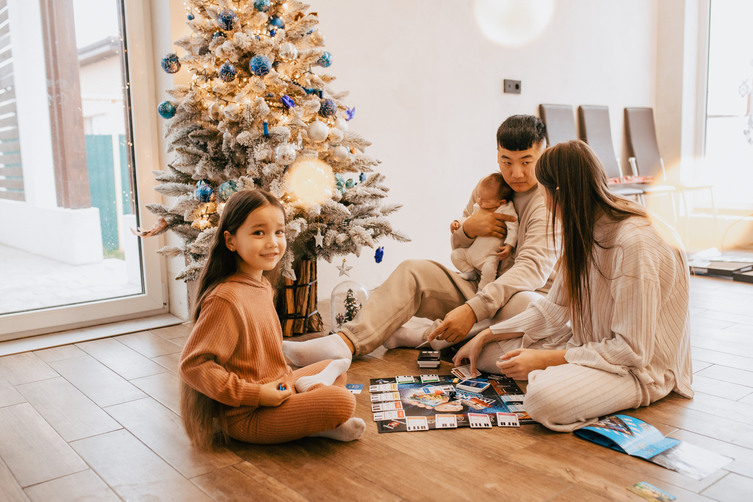 Домашняя съемка большой семьи. Фотограф новорожденных, детей и беременности г. Волгодонск Дарья Илькова