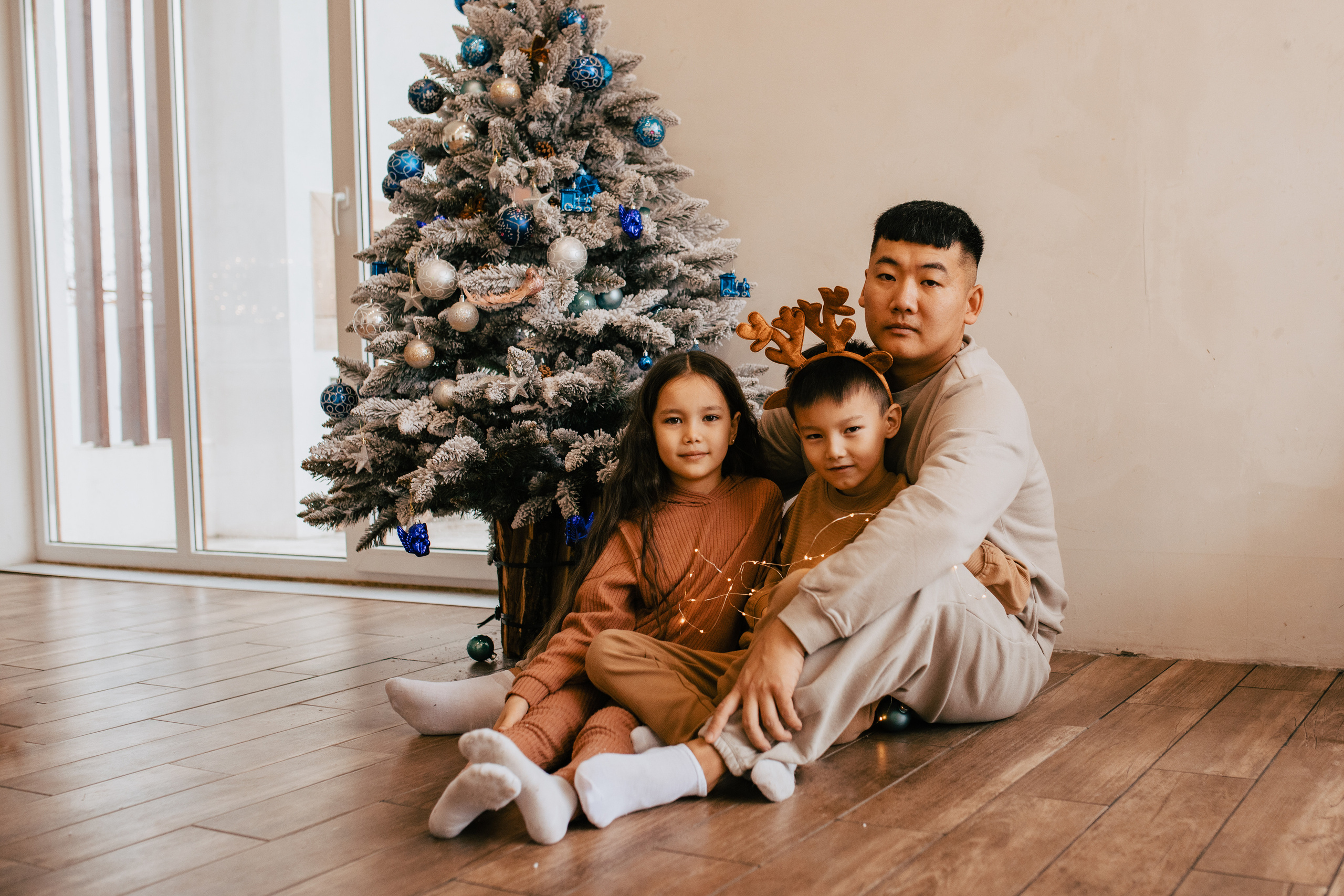 Домашняя съемка большой семьи. Фотограф новорожденных, детей и беременности г. Волгодонск Дарья Илькова