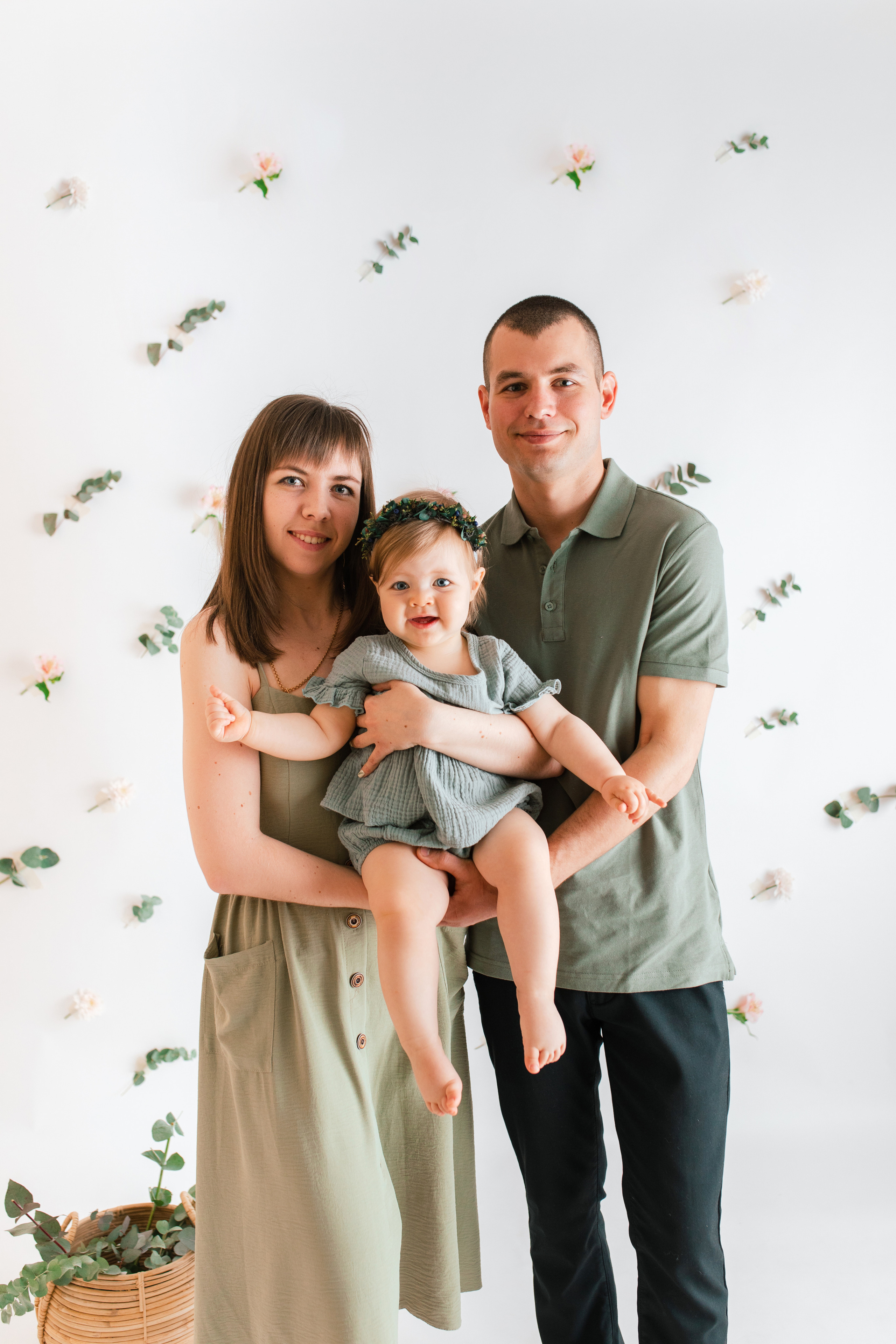 Первый годик Анюты. Фотограф новорожденных, детей и беременности г. Волгодонск Дарья Илькова