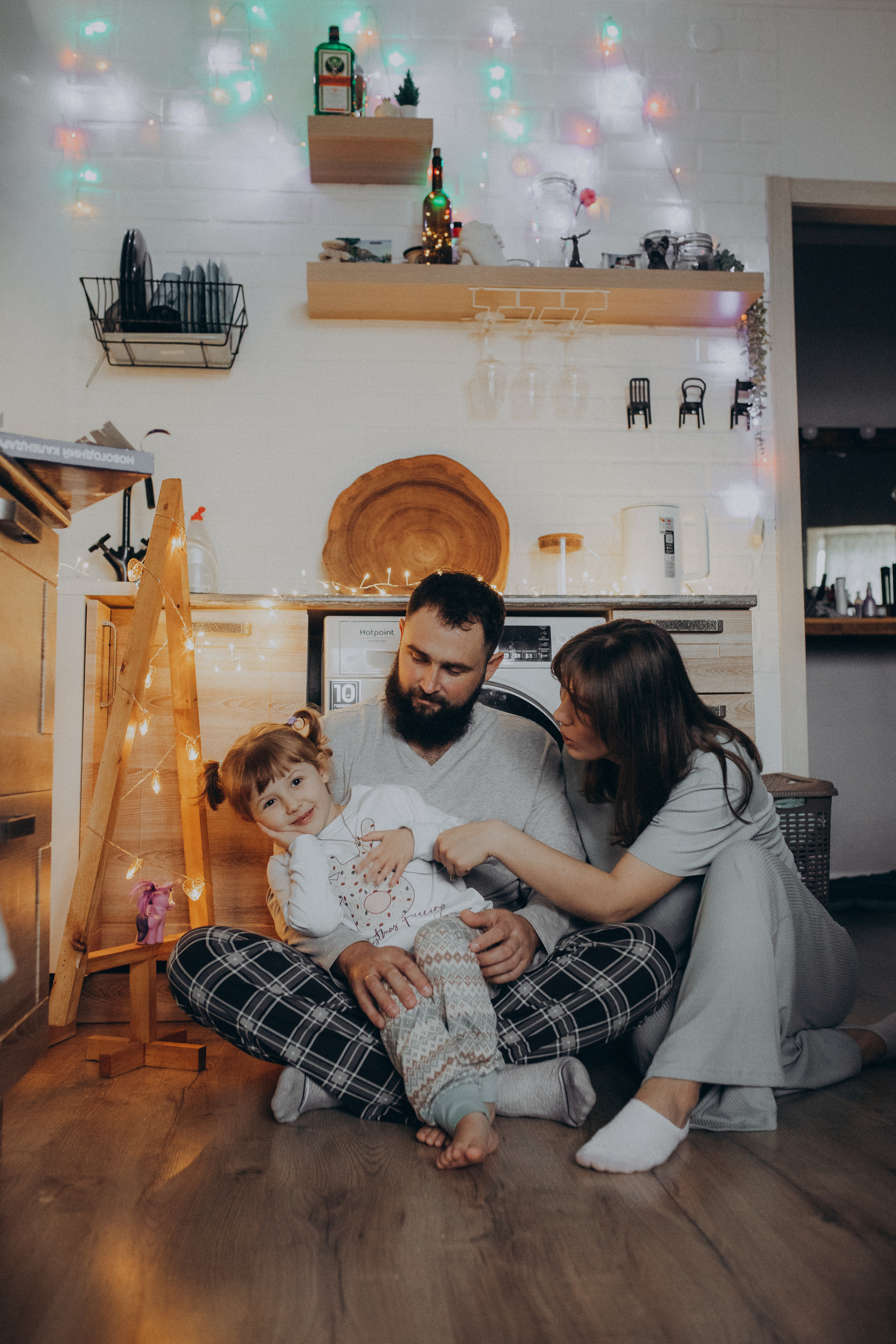 Домашняя съемка в канун Рождества. Фотограф новорожденных, детей и беременности г. Волгодонск Дарья Илькова