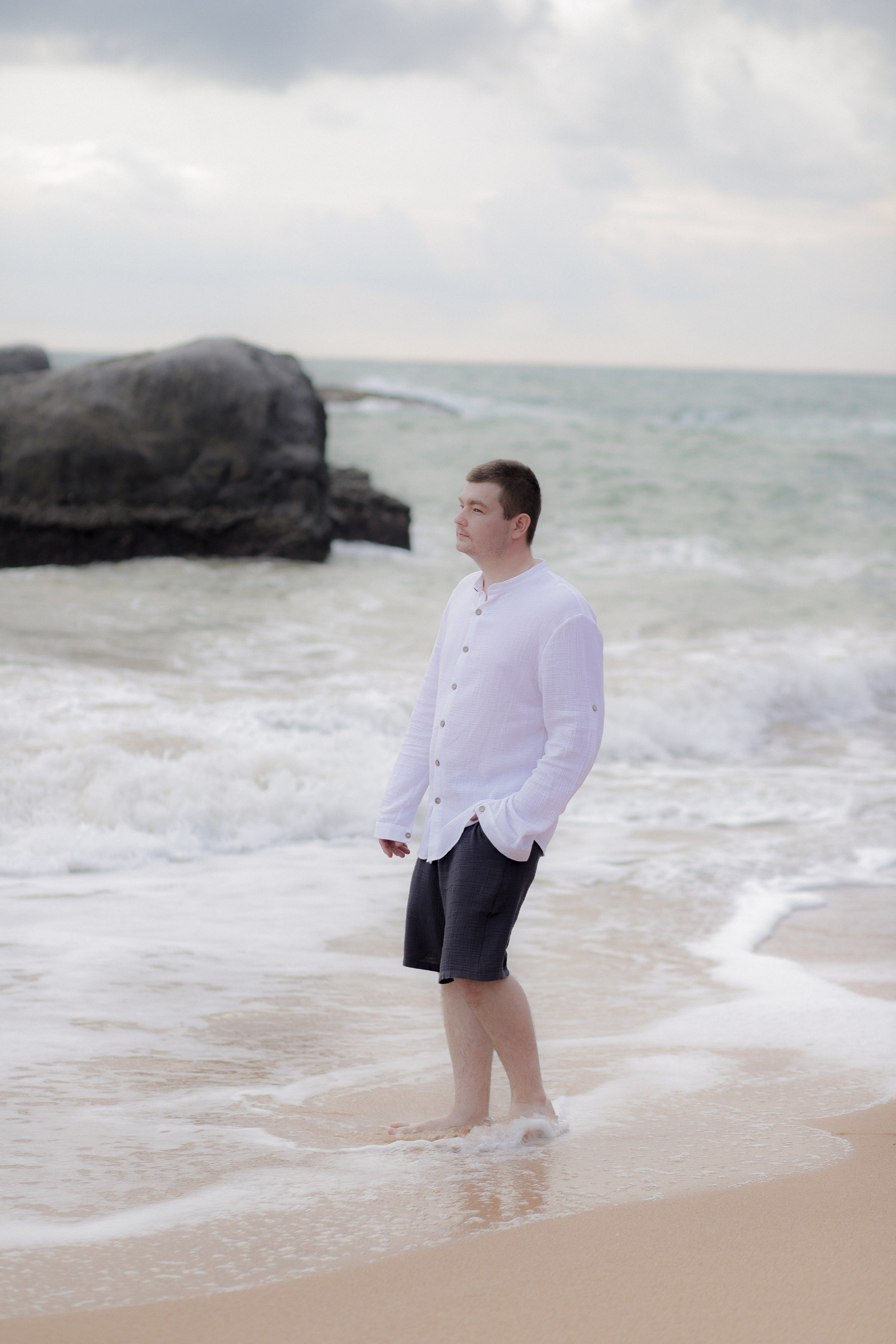 Хиккадува пляж. Фотограф на Шри-Ланке