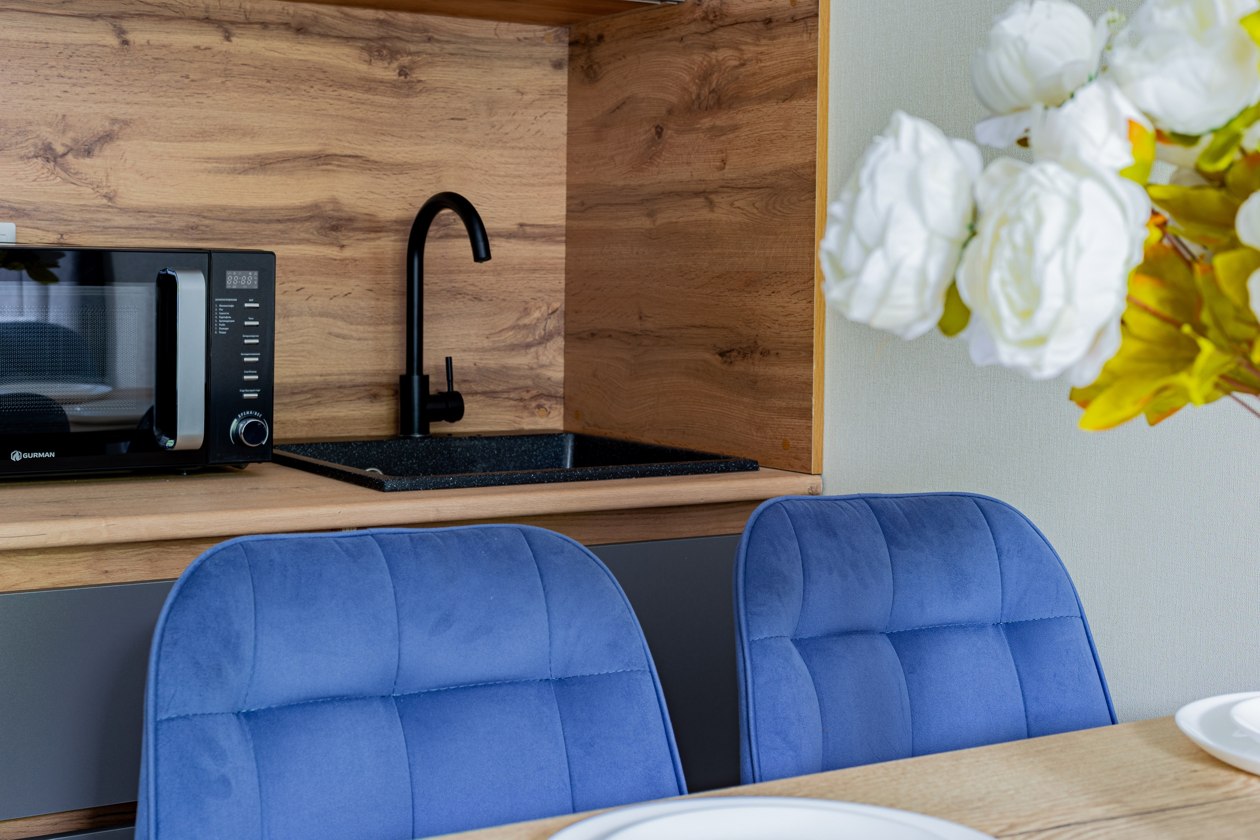 Комплектация студии с ремонтом от застройщика. Интерьерный фотограф. Хоумстейджер. Сочи/Адлер/Красная поляна