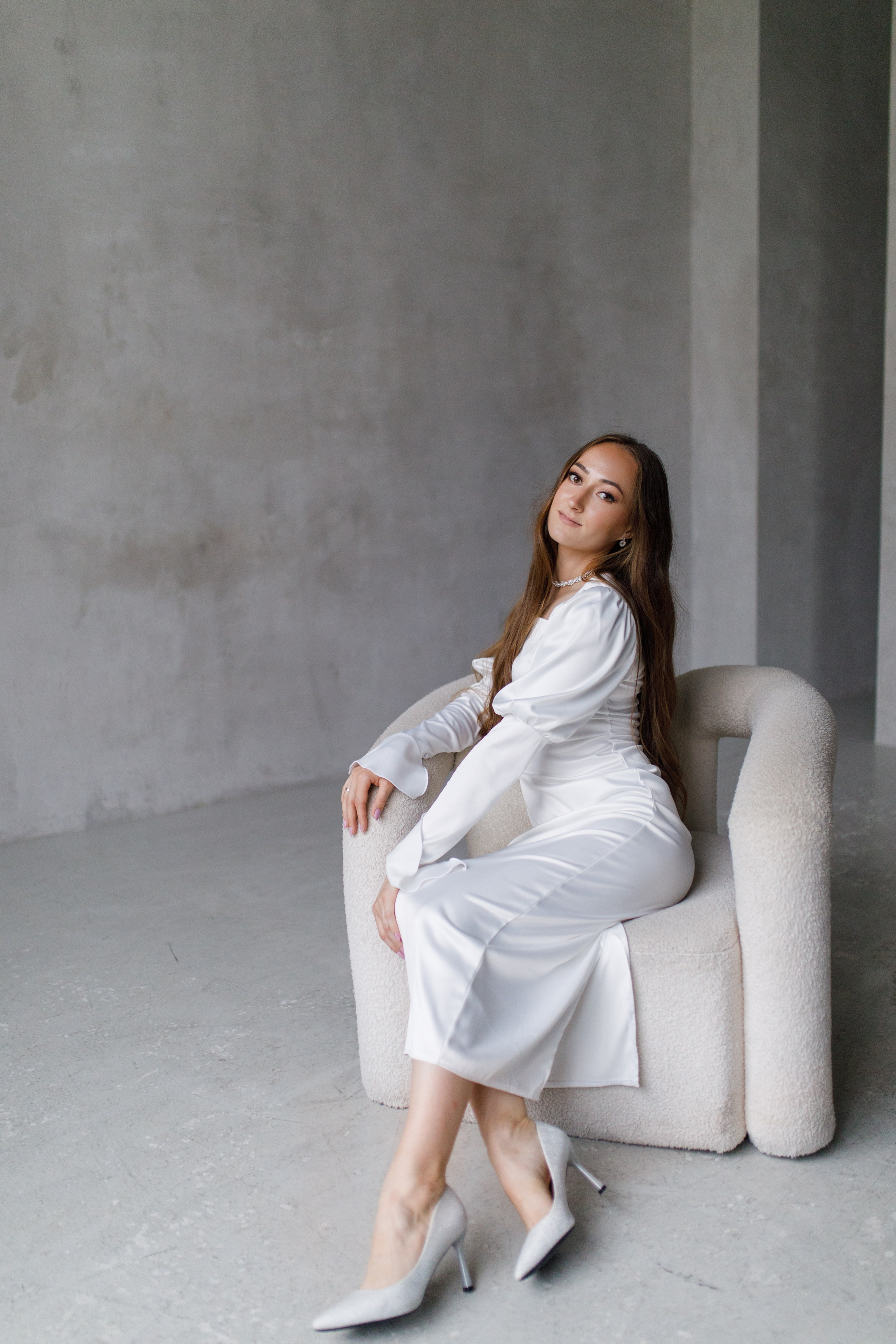 Семейная фотосессия в студии 2 года Валерии. Фотограф в Уфе Ирина Идрисова