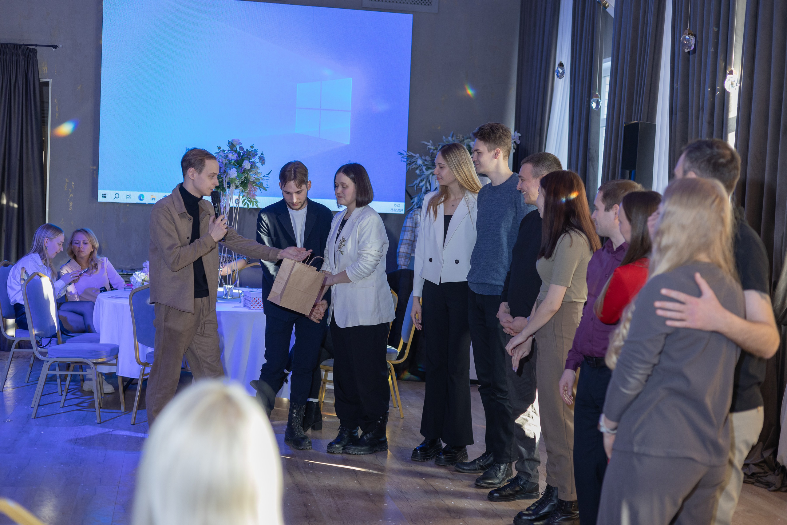 Свадебное чаепитие для молодоженов