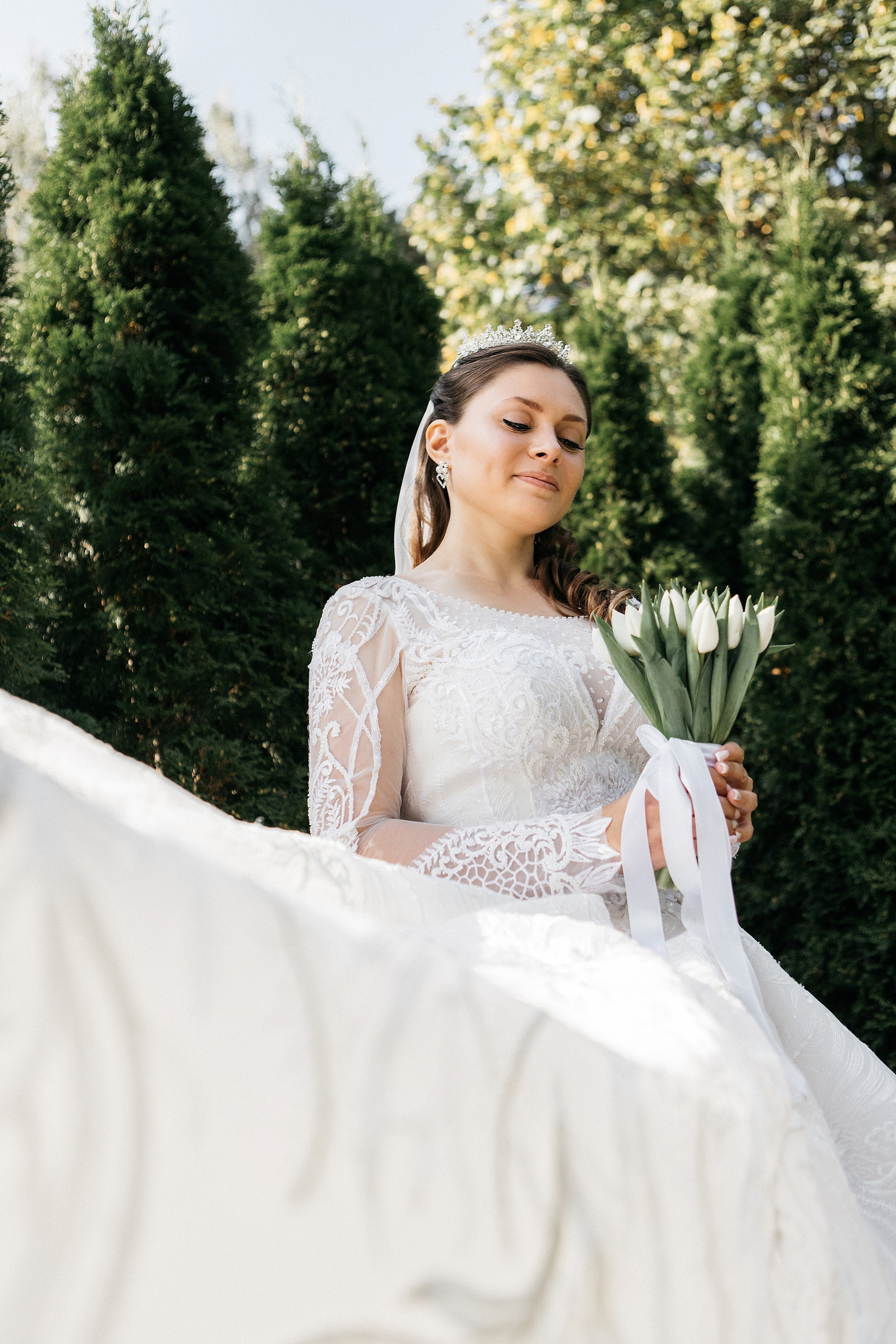 Свадебная съемка на ВДНХ. Фотограф в Москве Серегина Екатерина