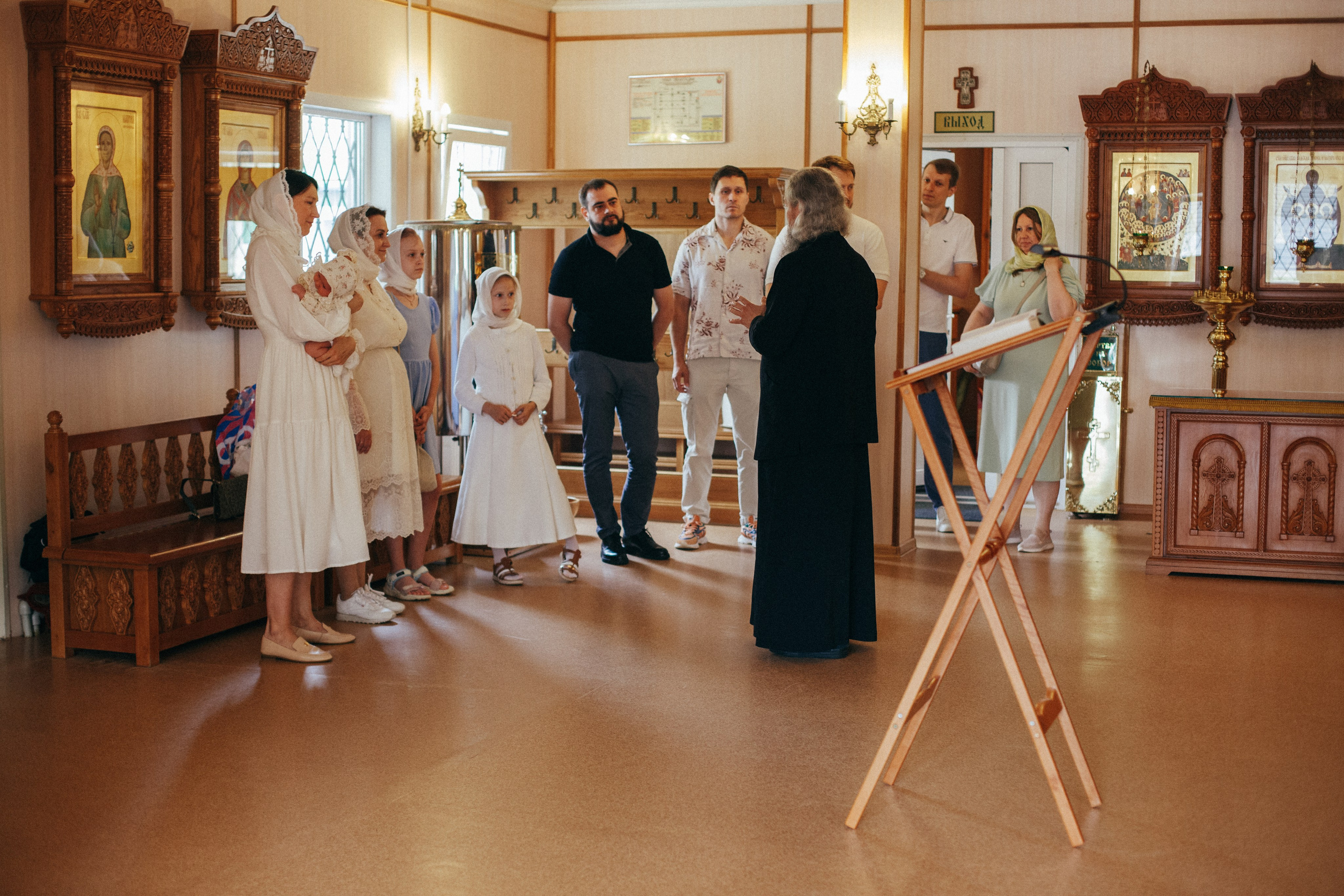 Крещение Ники. Фотограф на крещение/венчание