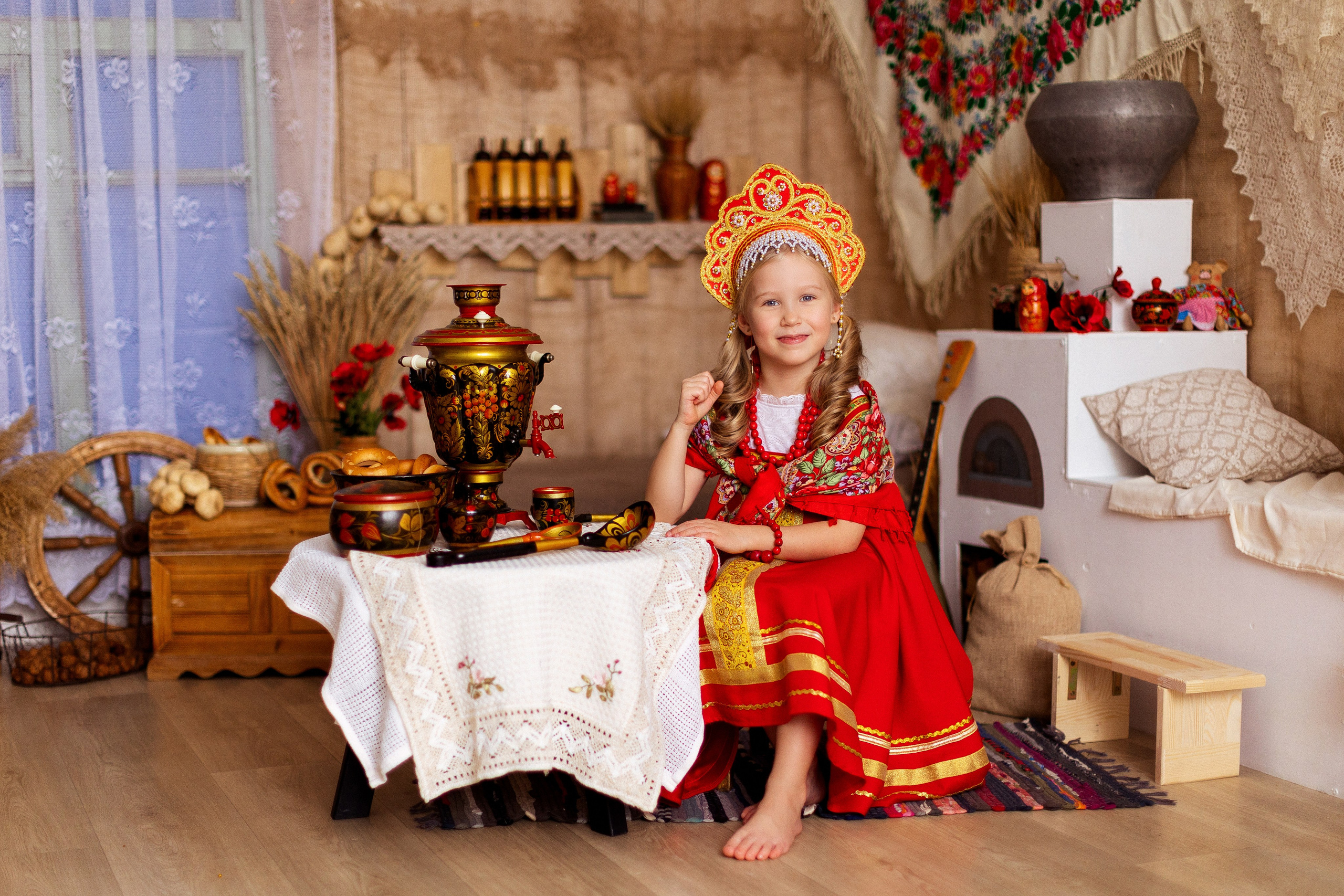 Масленица, Детская фотосессия в Краснодаре. Семейный и детский фотограф в Краснодаре Анна Трашкова