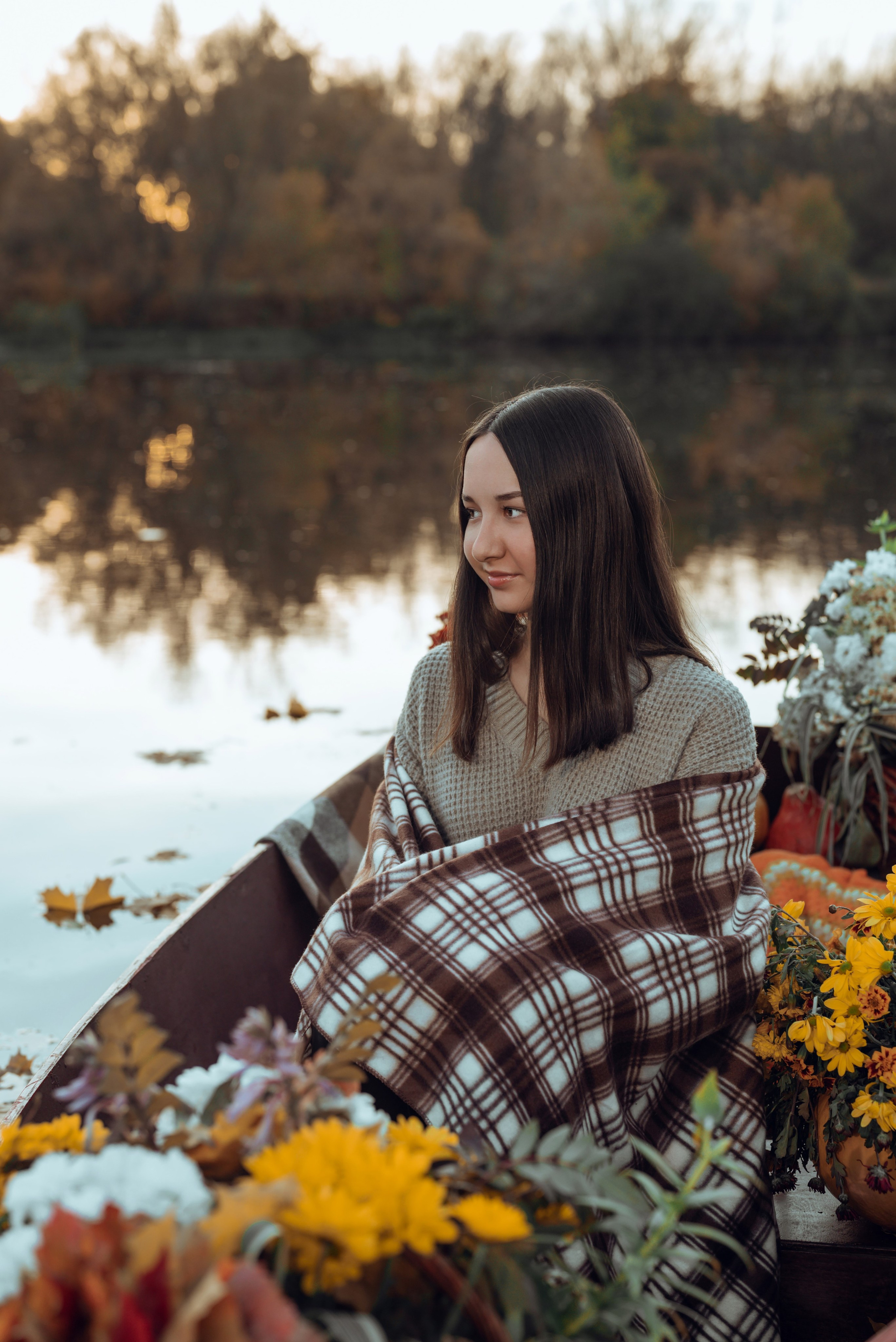 Фотопроект с осенней лодкой. Фотограф в городе Салават