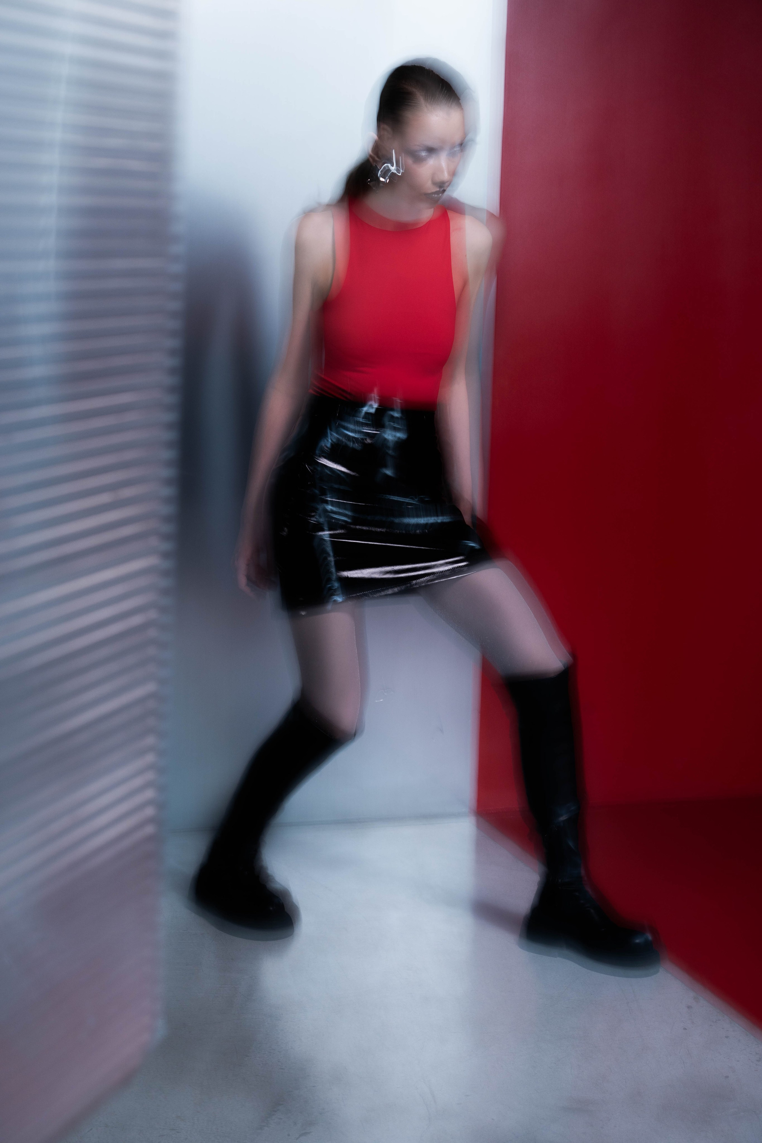 BLUR silver-red. Фотограф Serg Nekraov. Фотосъемка Москва и МО