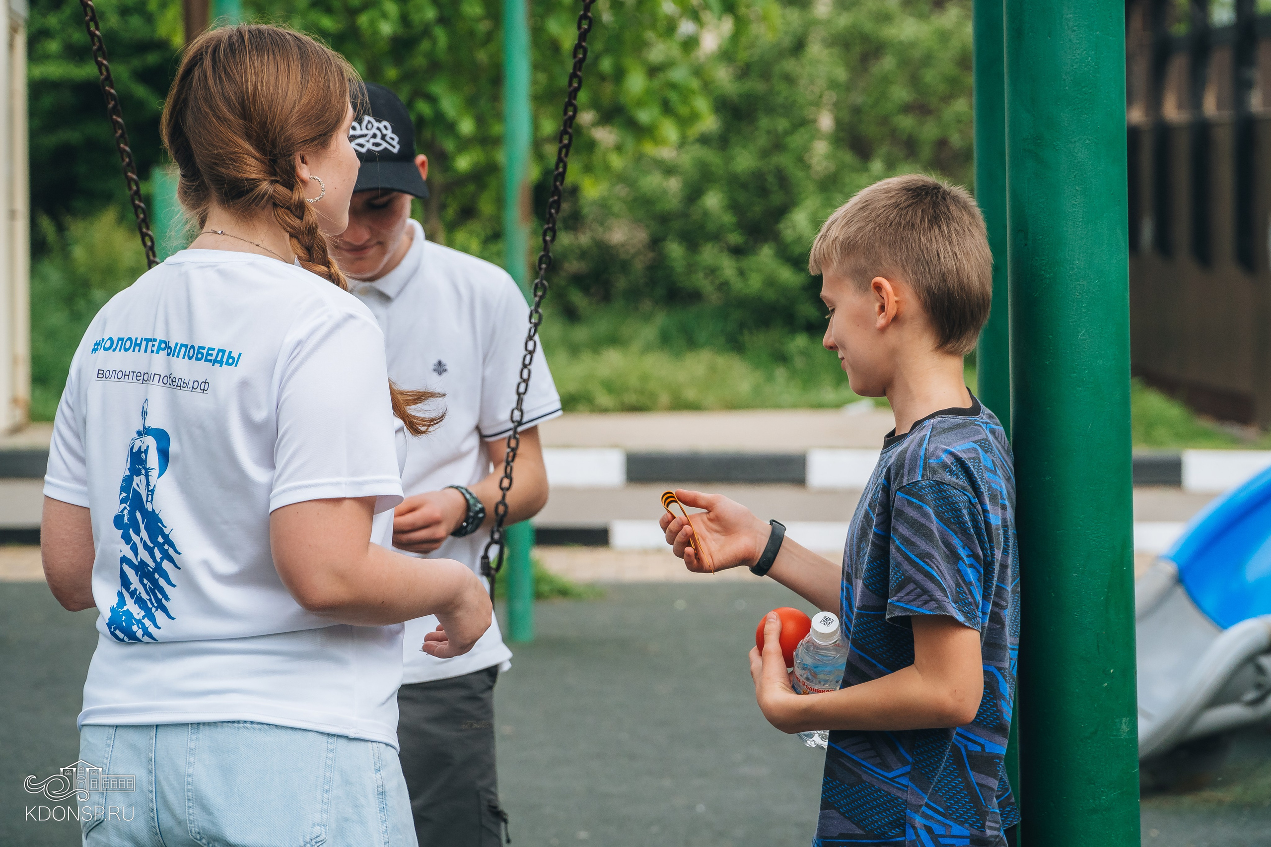 «Георгиевская ленточка — символ Победы». Новотитаровский Дом культуры