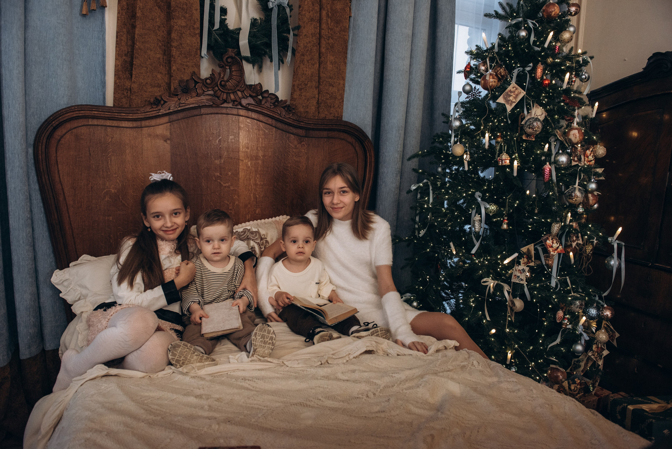 Семейный вечер перед НГ🎄. Куксенко Елена — Семейный фотограф Санкт-Петербург