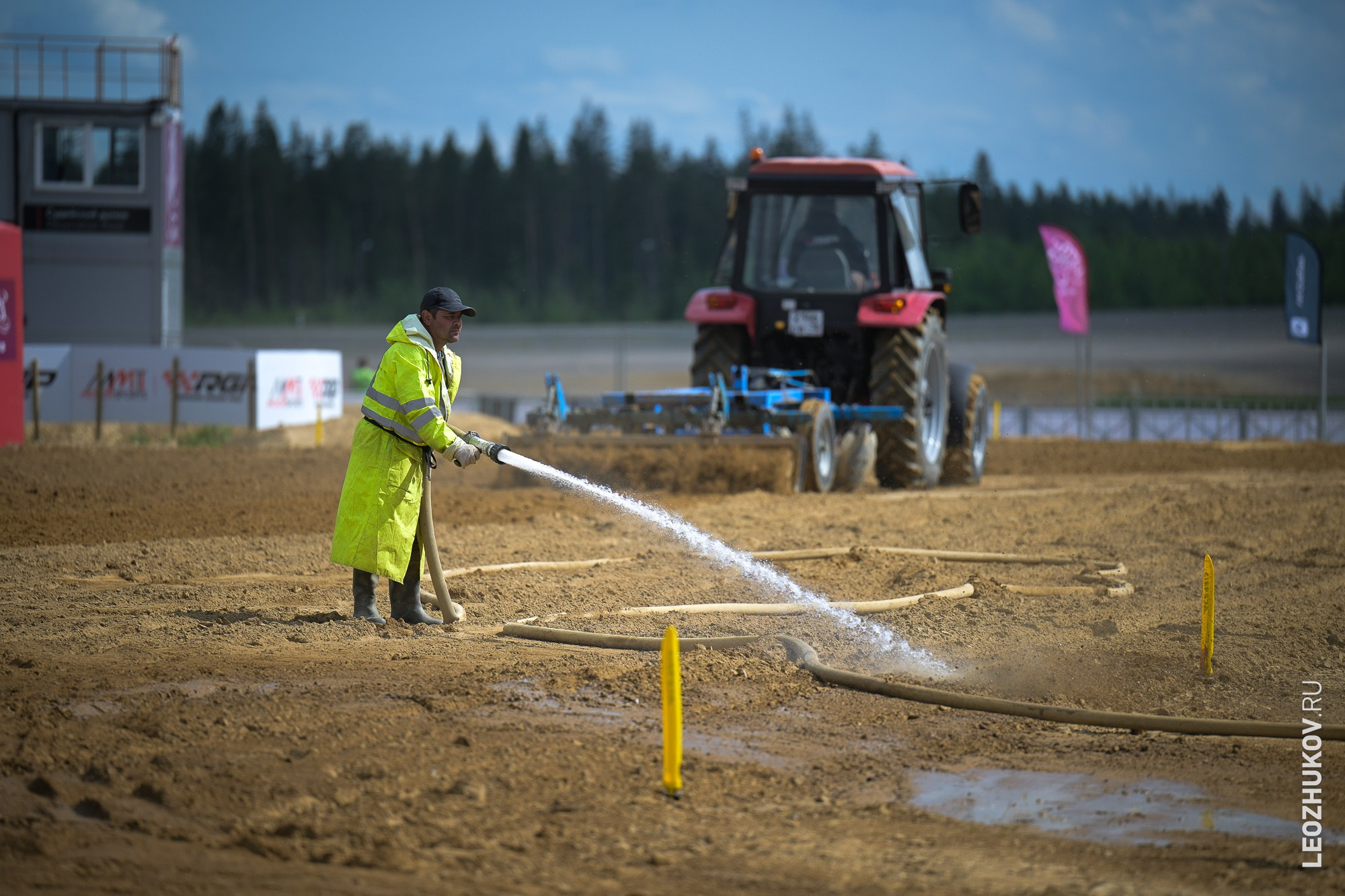 1 round of ММТ RGP russian motocross championships. Sports photographer Leonid Zhukov