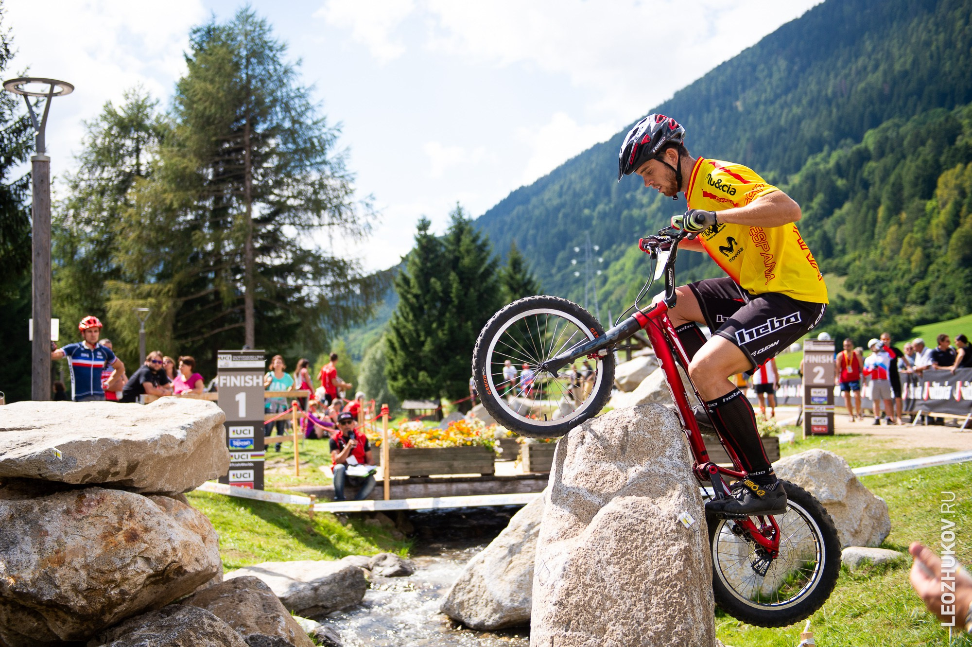 UCI Trials World Championships 2016 — qualifications. Спортивный фотограф Леонид Жуков
