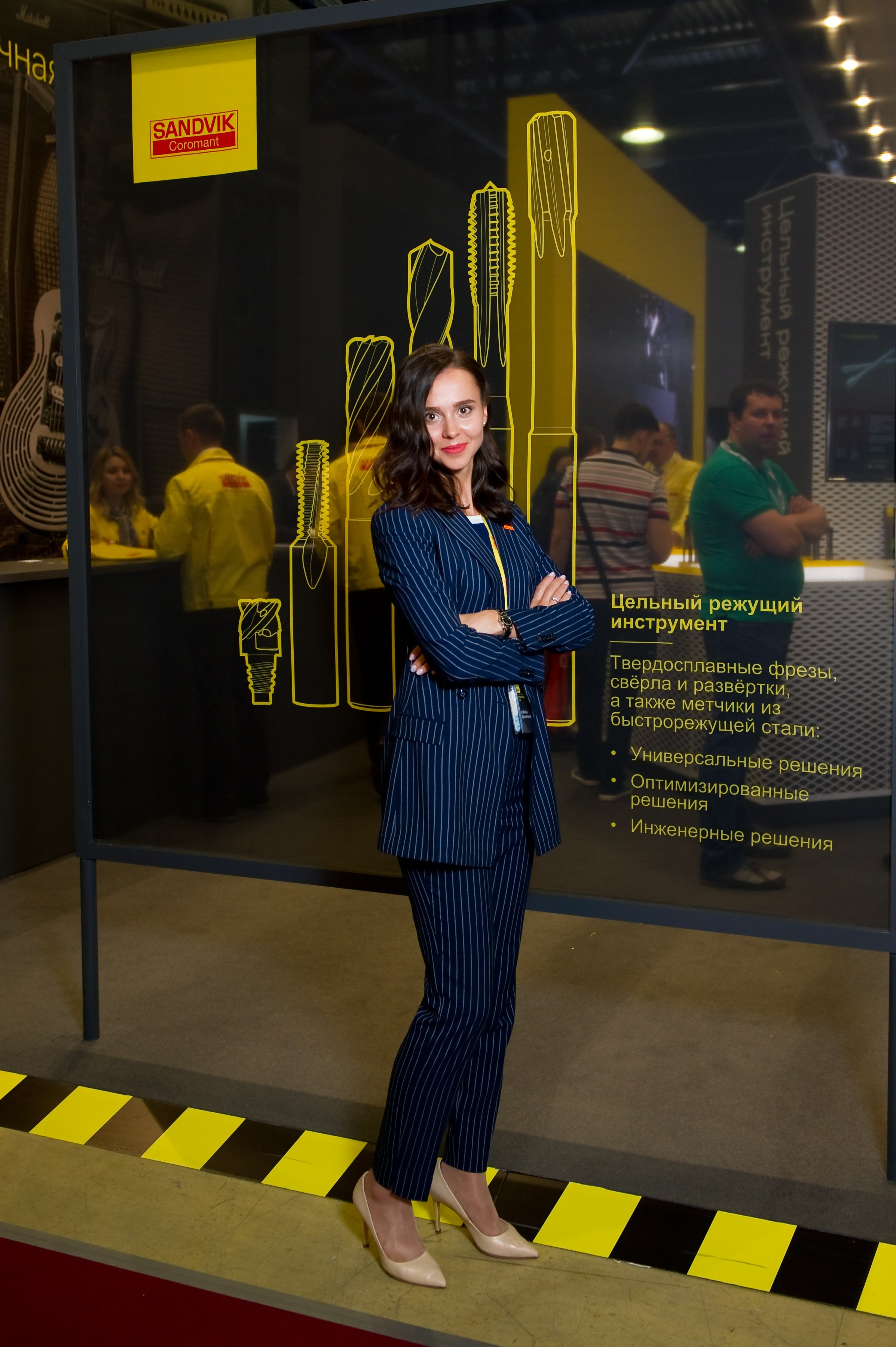 Работа Sandvik на выставке «Металлообработка». Репортажный фотограф и видеограф Слава Думчев. Тимбилдинги, отчетники, корпоративы