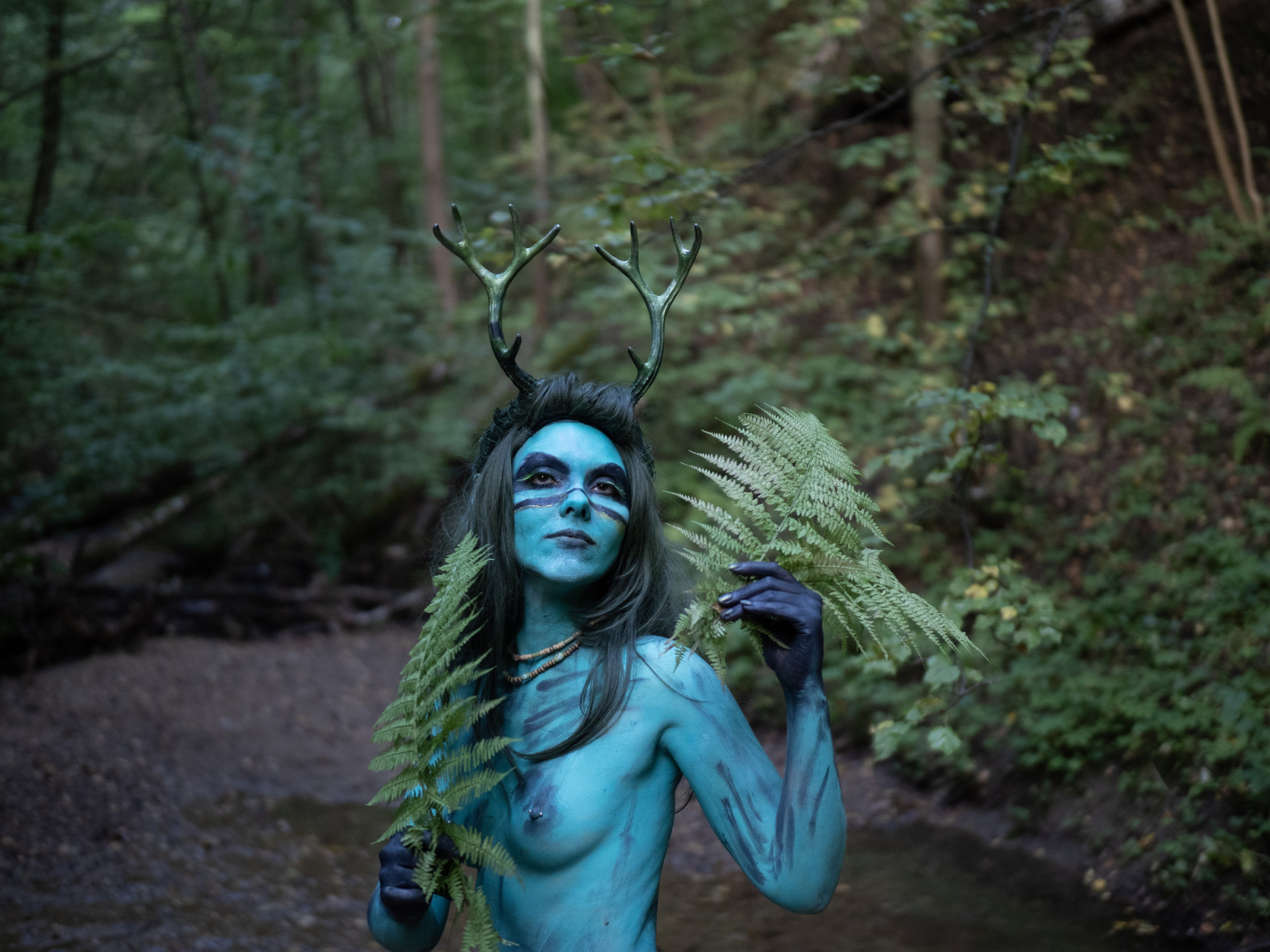 Лесной дух. Творческие сьемки