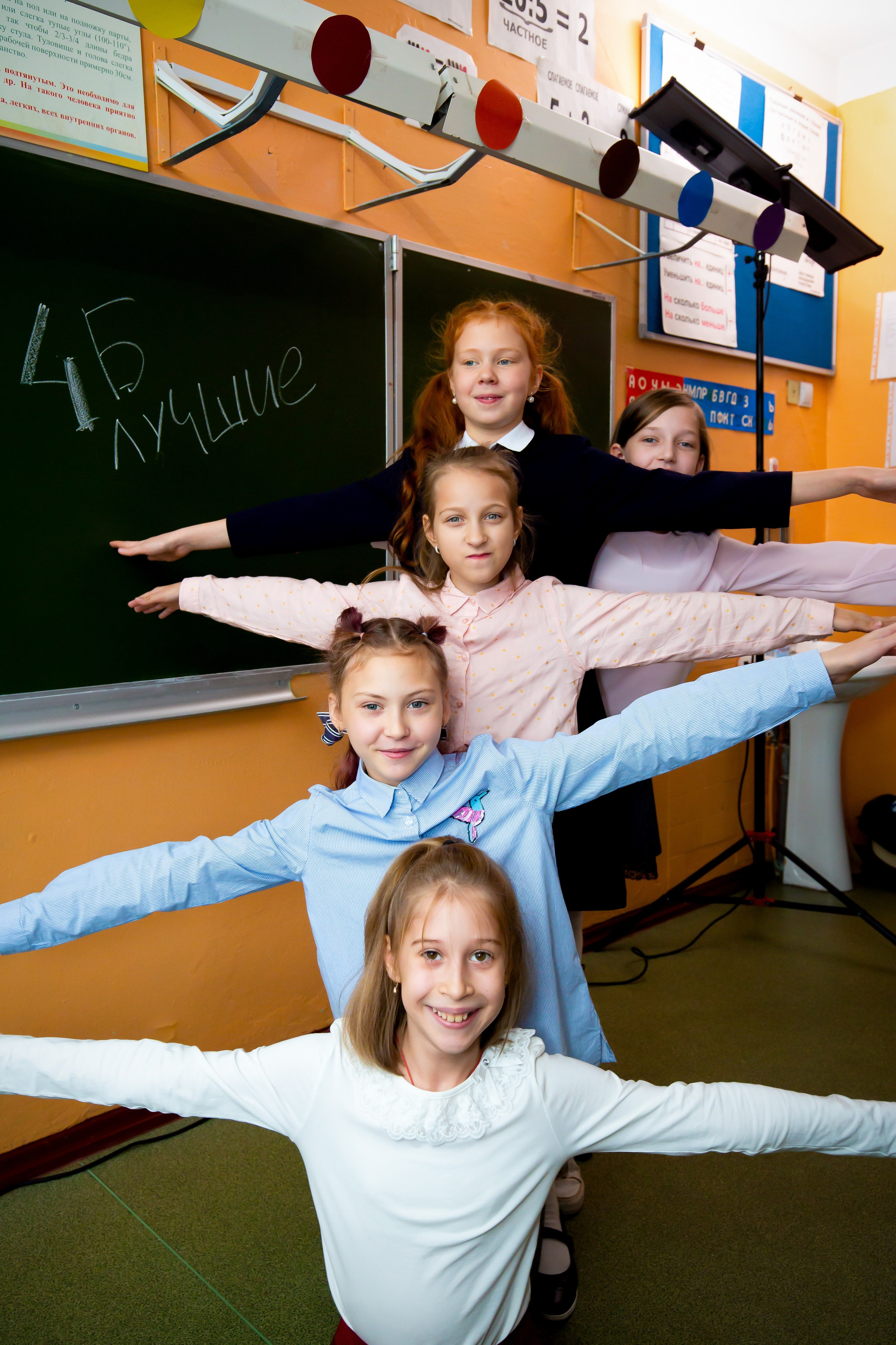 Съёмка младших классов. Фотограф в Мурманске Андрей Полярик, фотоальбомы