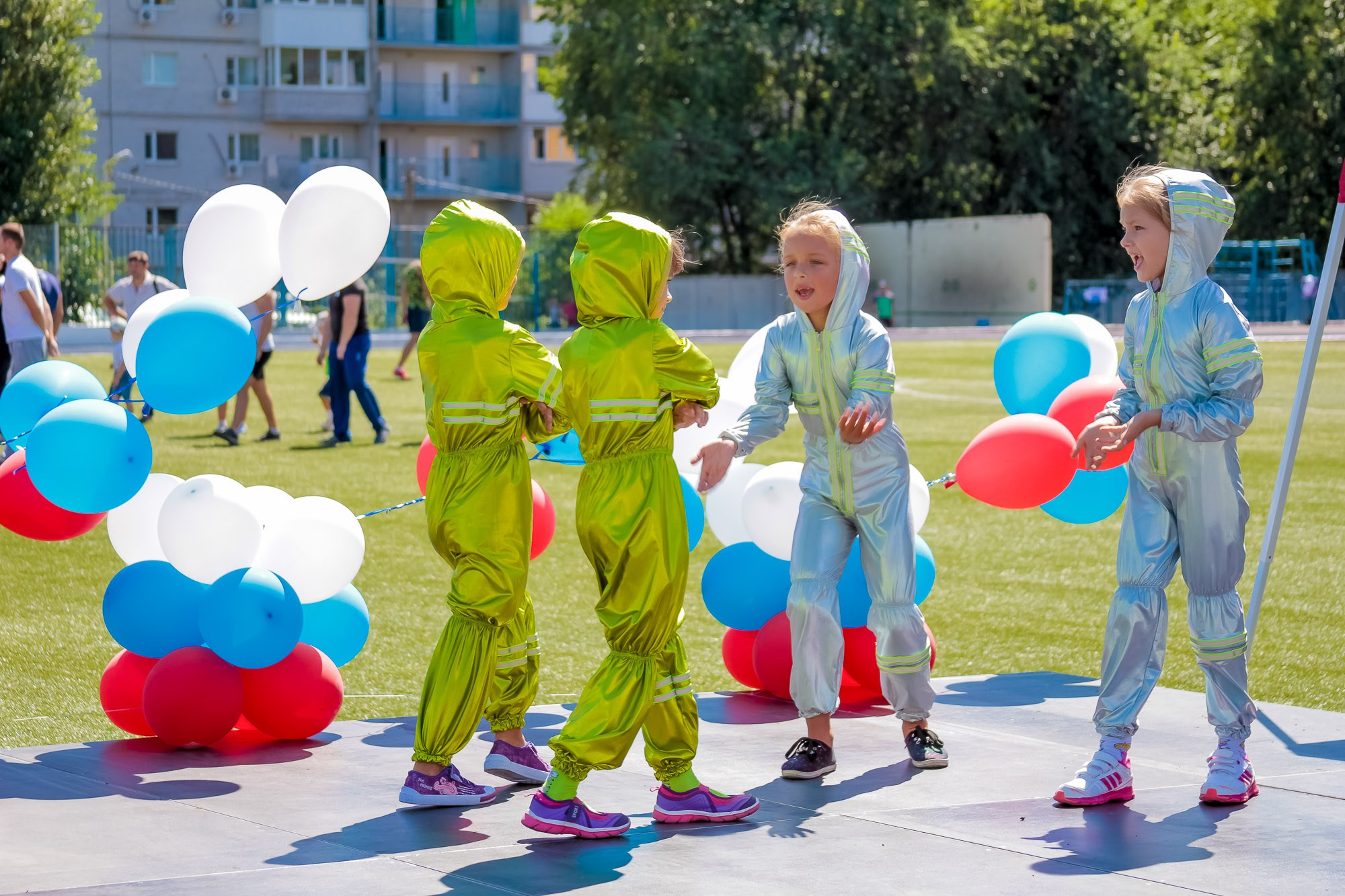 День Физкульт. Максим Матвийченко и Виктория Басова профессионалы своего дела