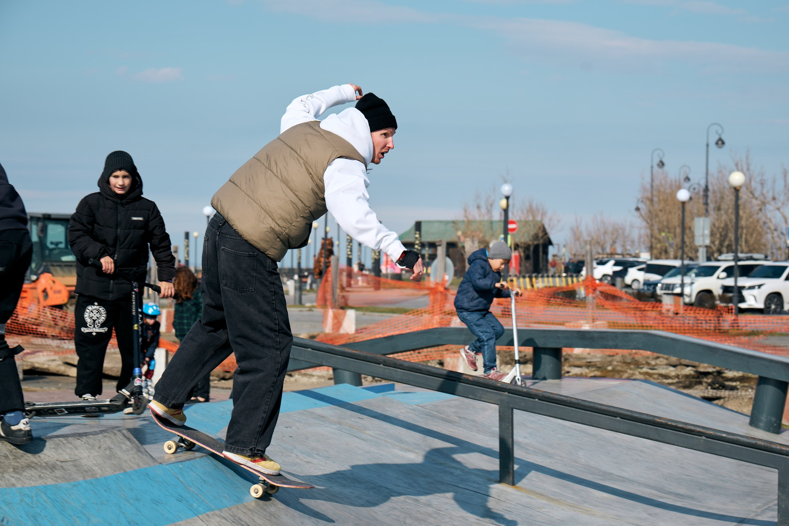 Скейт парк закрытие. Профессиональный репортажный фотограф Инесса Иминова